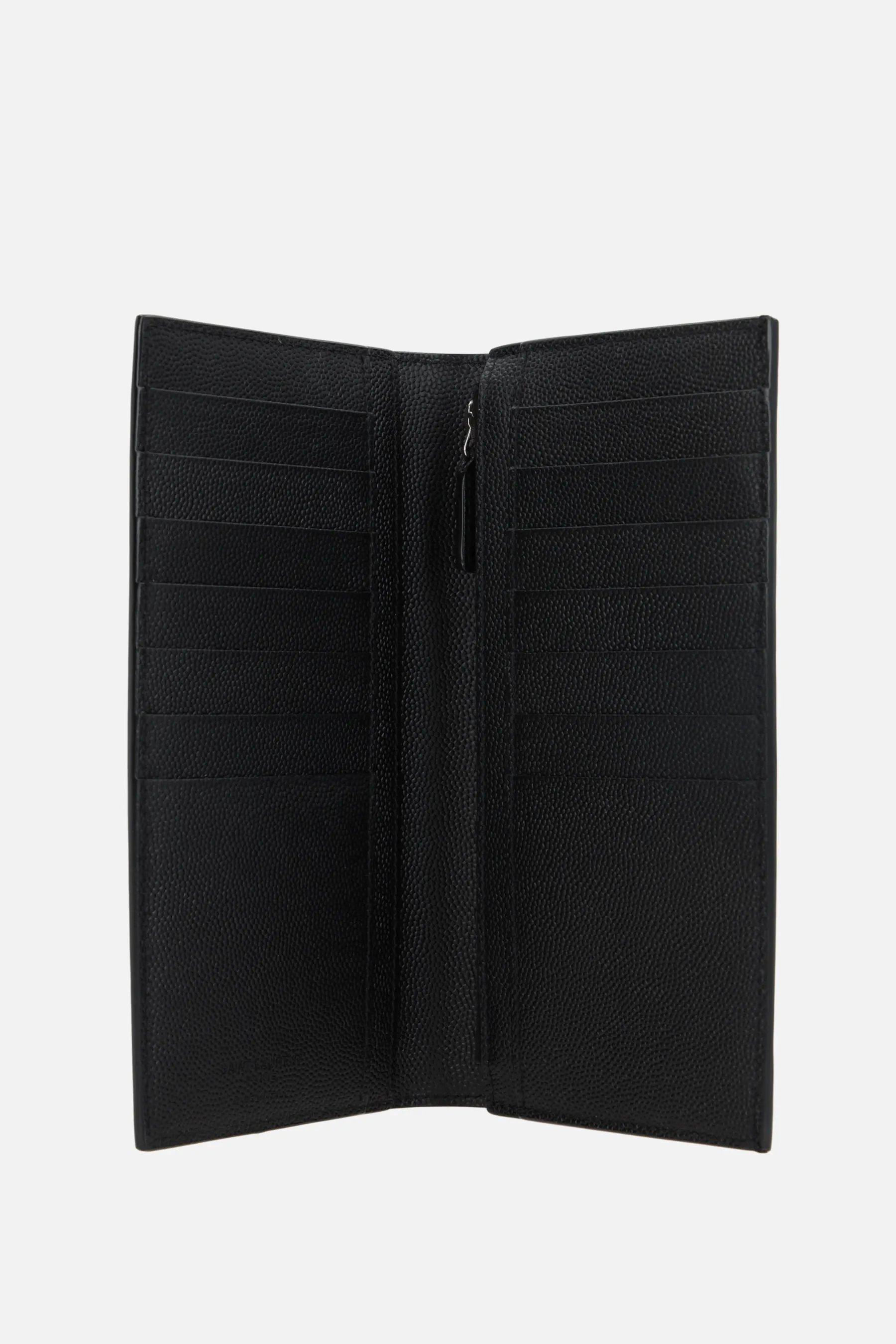  SAINT LAURENT portafogli verticale Saint Laurent in pelle Grain de Podure 