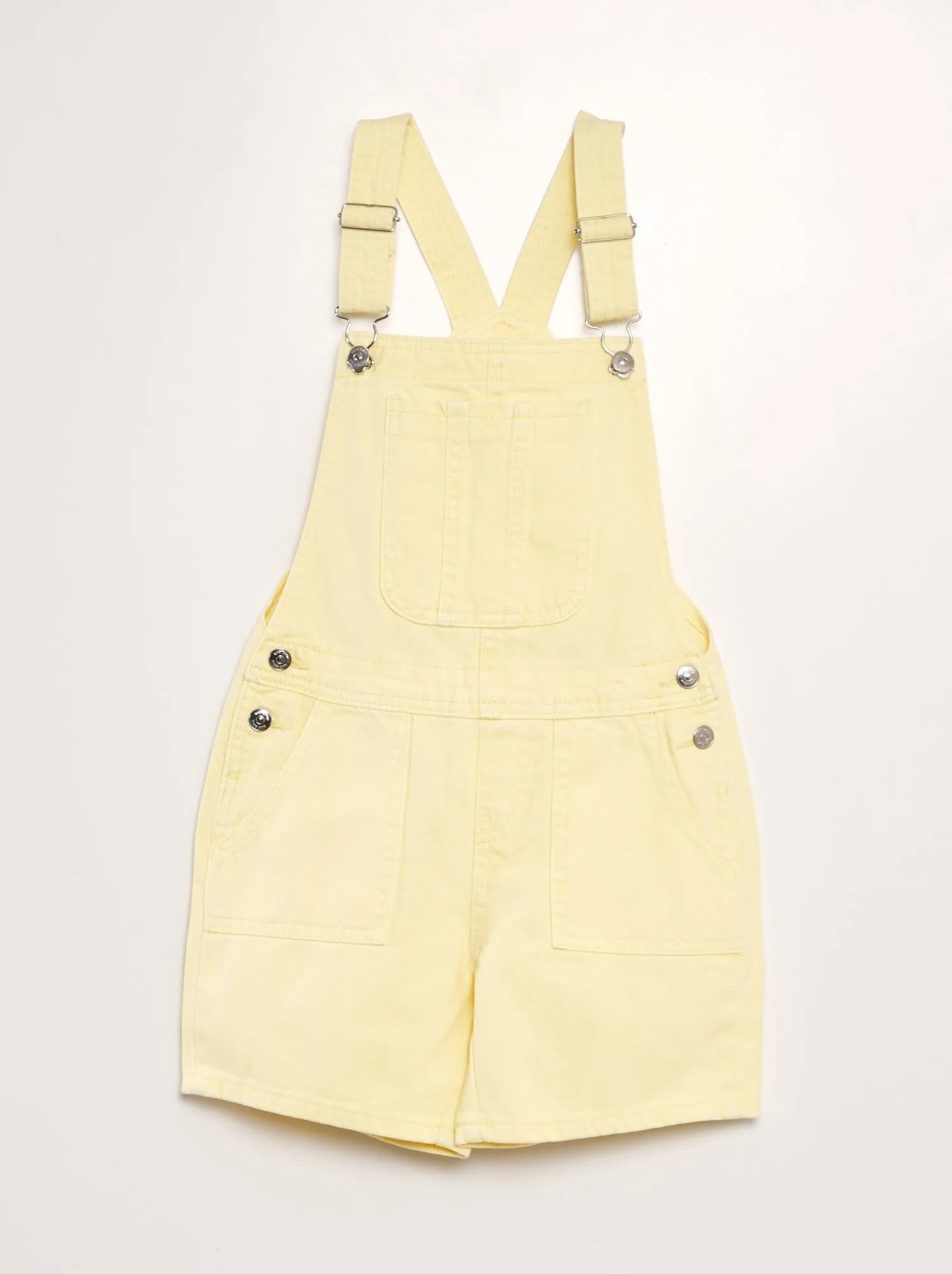 Salopette in jeans - GIALLO