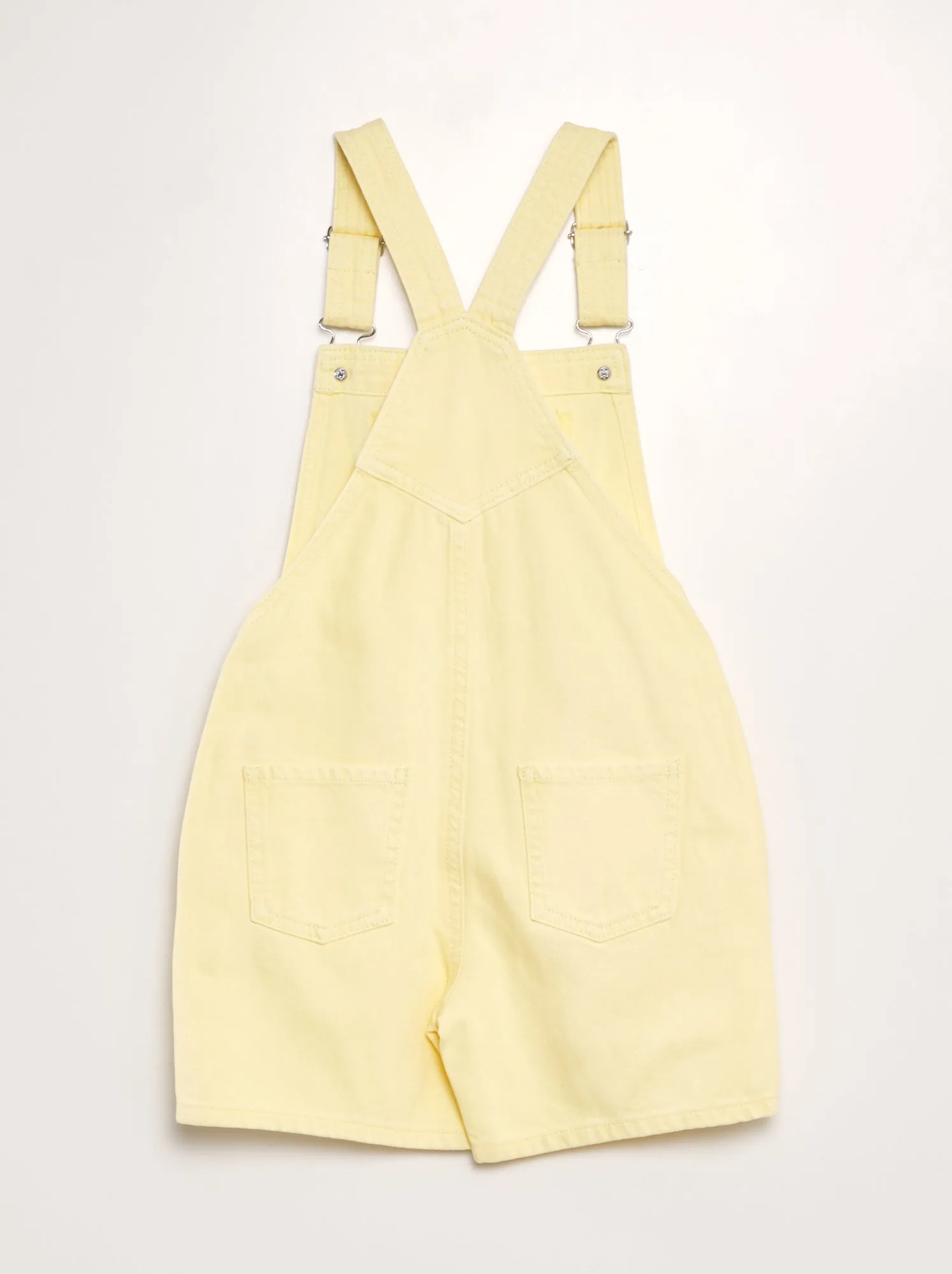 Salopette in jeans - GIALLO