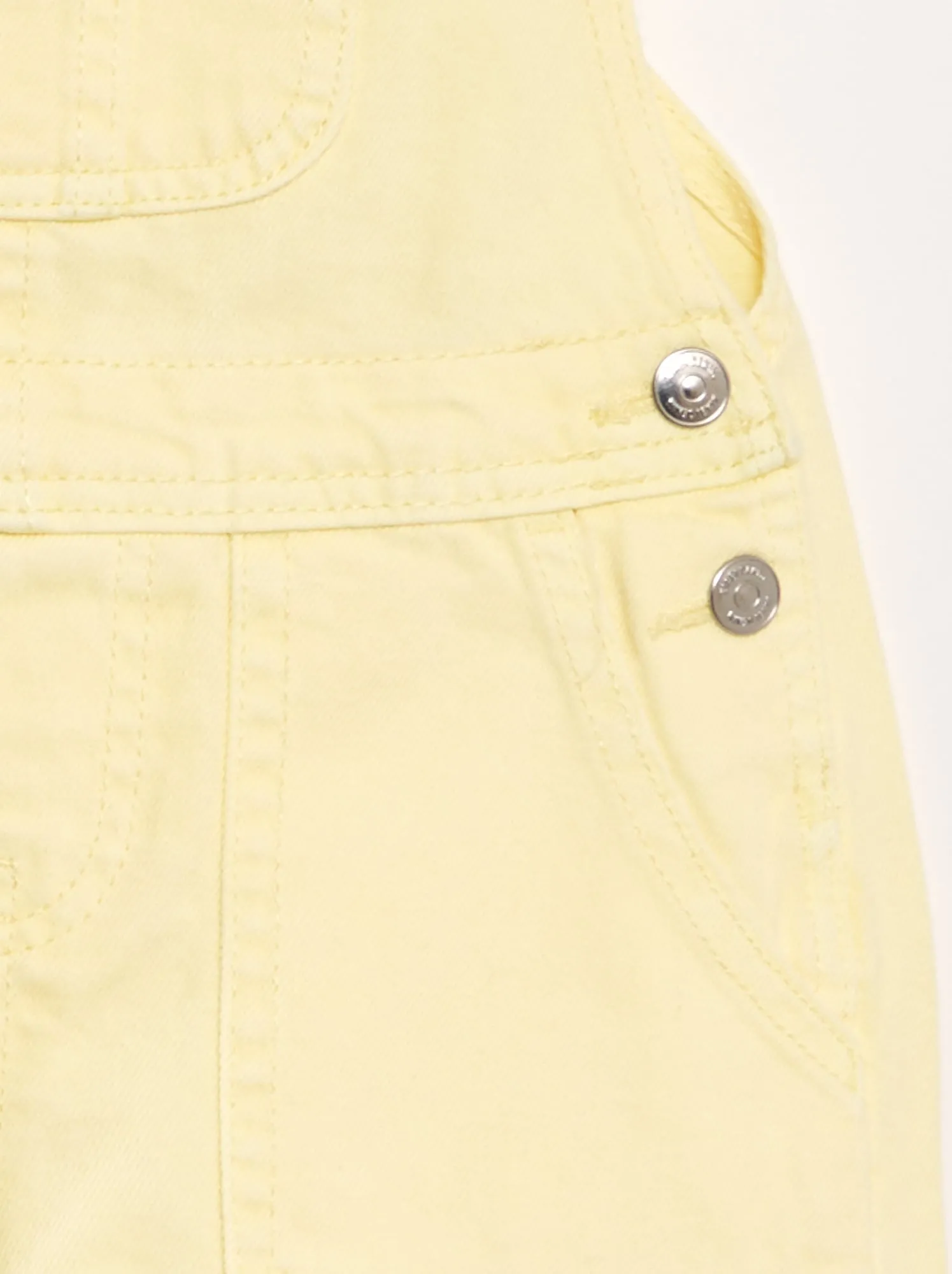 Salopette in jeans - GIALLO