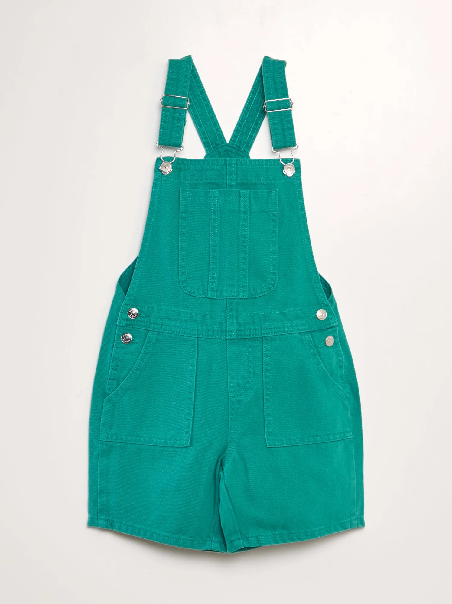 Salopette in jeans - VERDE