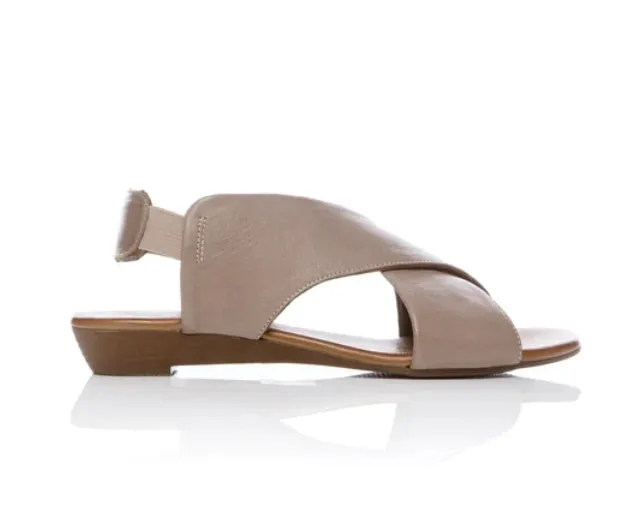 SANDALI PELLE BEIGE