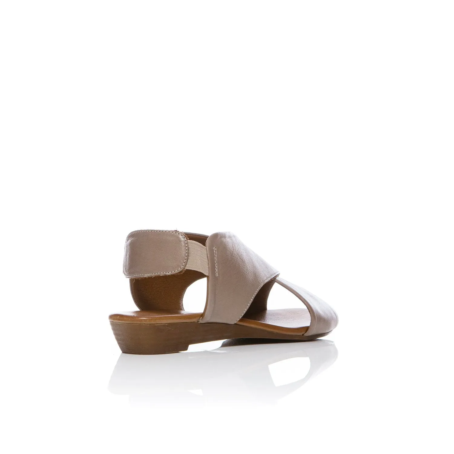 SANDALI PELLE BEIGE