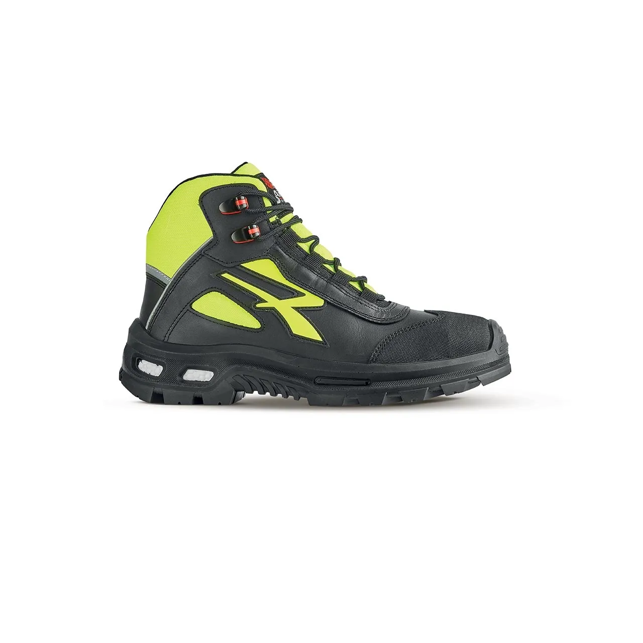 Scarpe antinfortunistiche S3 UPower Red Over, 38  Unisex, resistenti all'acqua, con puntale di sicurezza