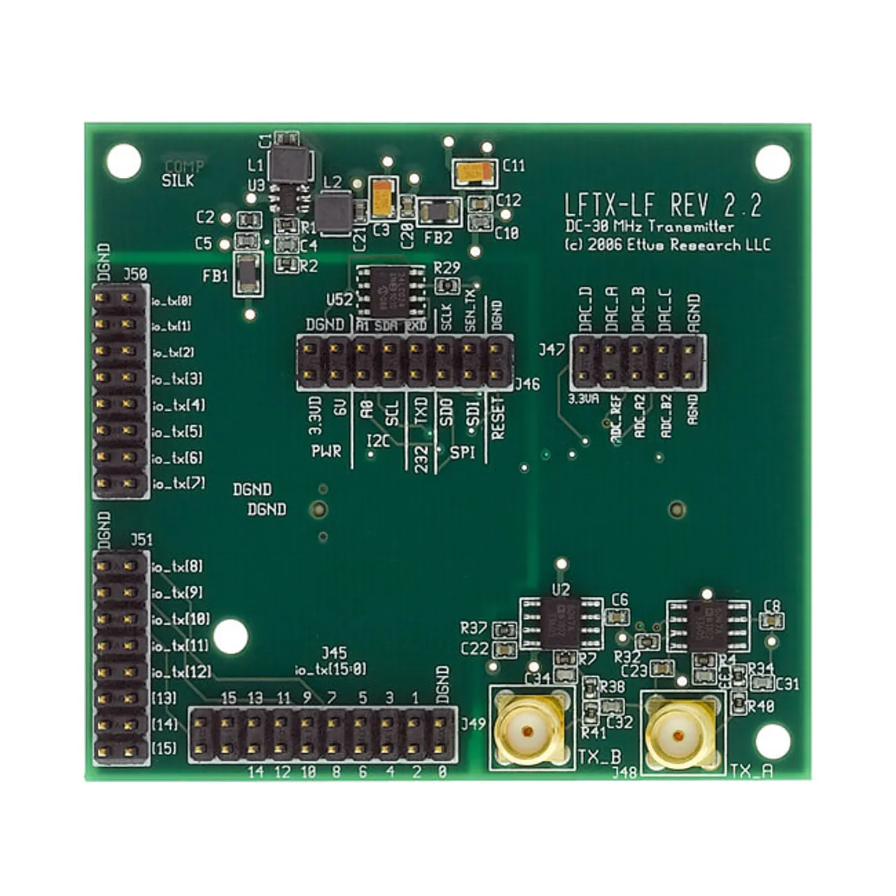 Scheda di sviluppo Digilent USRP N200/N210, 6GHz, RX/TX