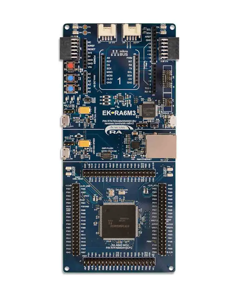 Scheda di sviluppo Renesas Electronics