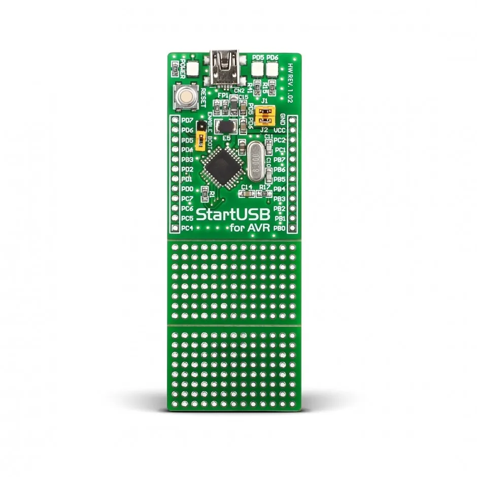 Scheda di sviluppo StartUSB For AVR Brand-Rex, CPU AVR