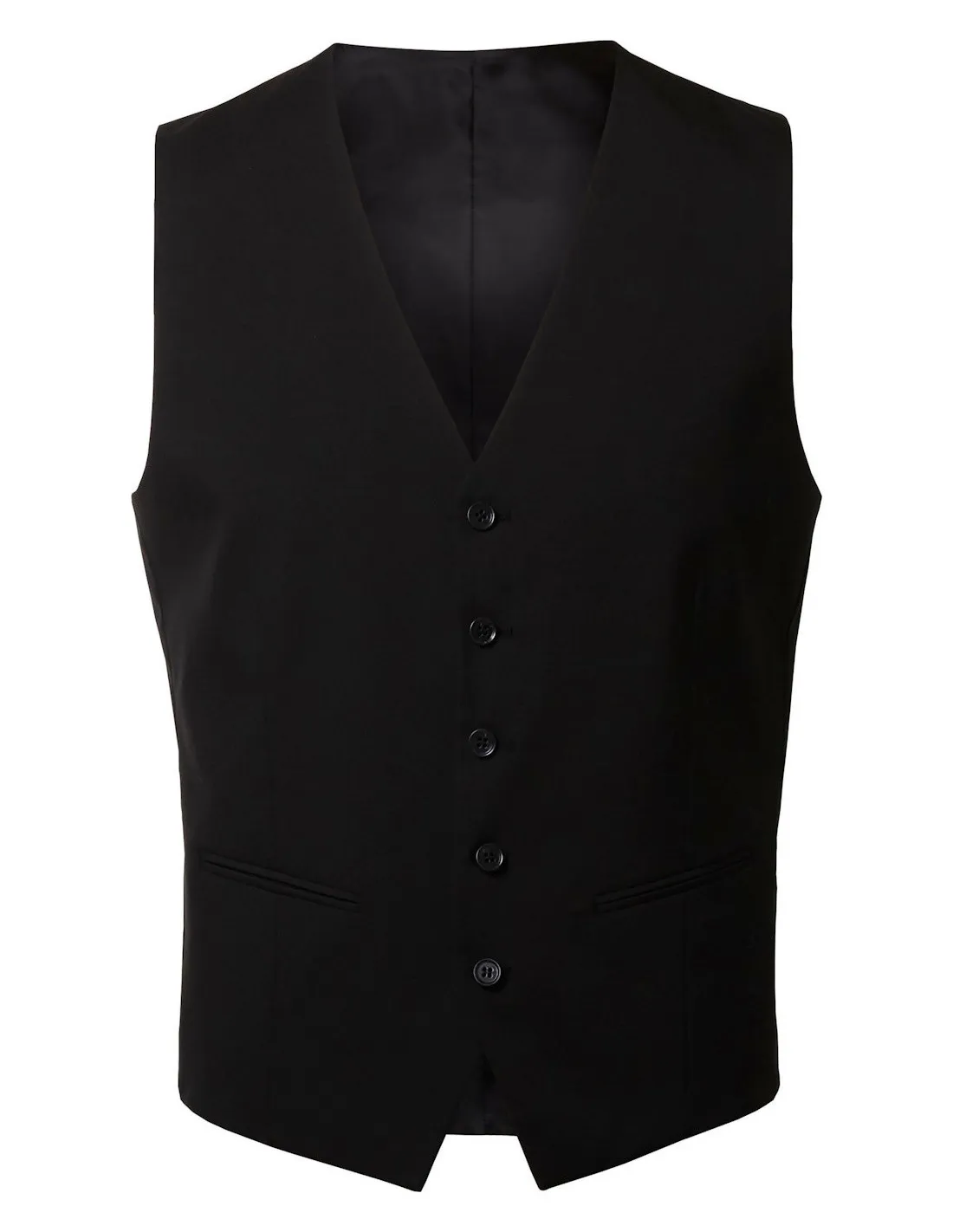 SELECTED GILET UOMO,SLHSLIM-MYLOLOGAN BLACK WAISTC