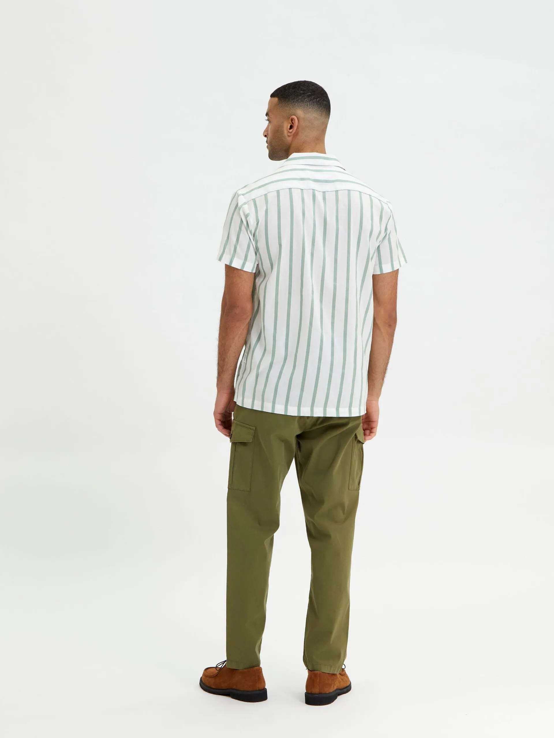 Selected Short Sleeve Shirt / Green
