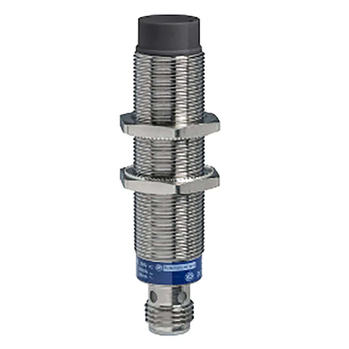 Sensore di prossimità Cilindro filettato Telemecanique Sensors, M18, rilevamento 12 mm, 12 → 48 V c.c.