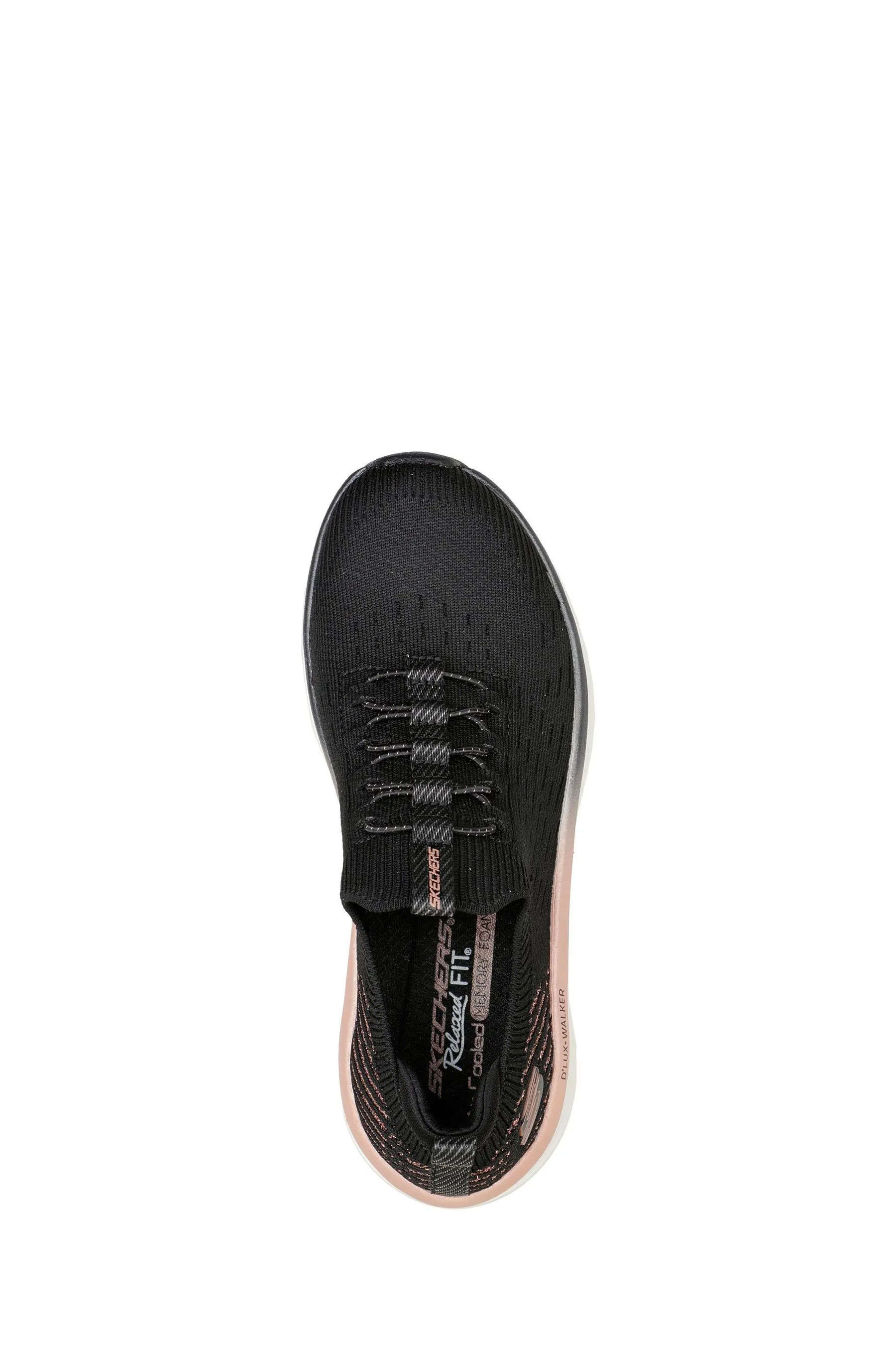 Skechers - D'Lux Walker - Scarpe da ginnastica con scritta 