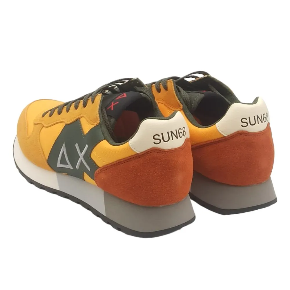 Sneaker uomo sun68 Z43113 Jaki basic giallo