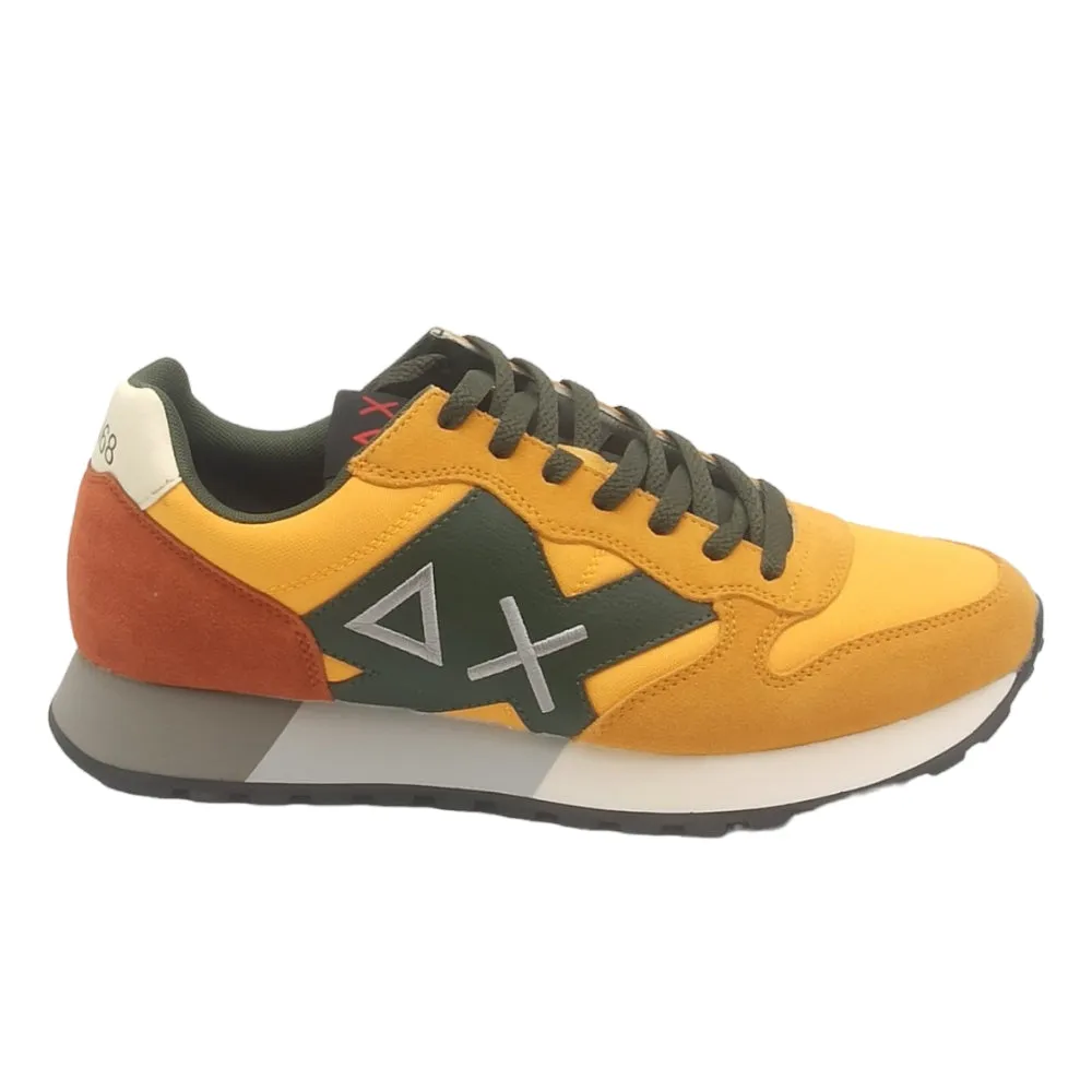 Sneaker uomo sun68 Z43113 Jaki basic giallo