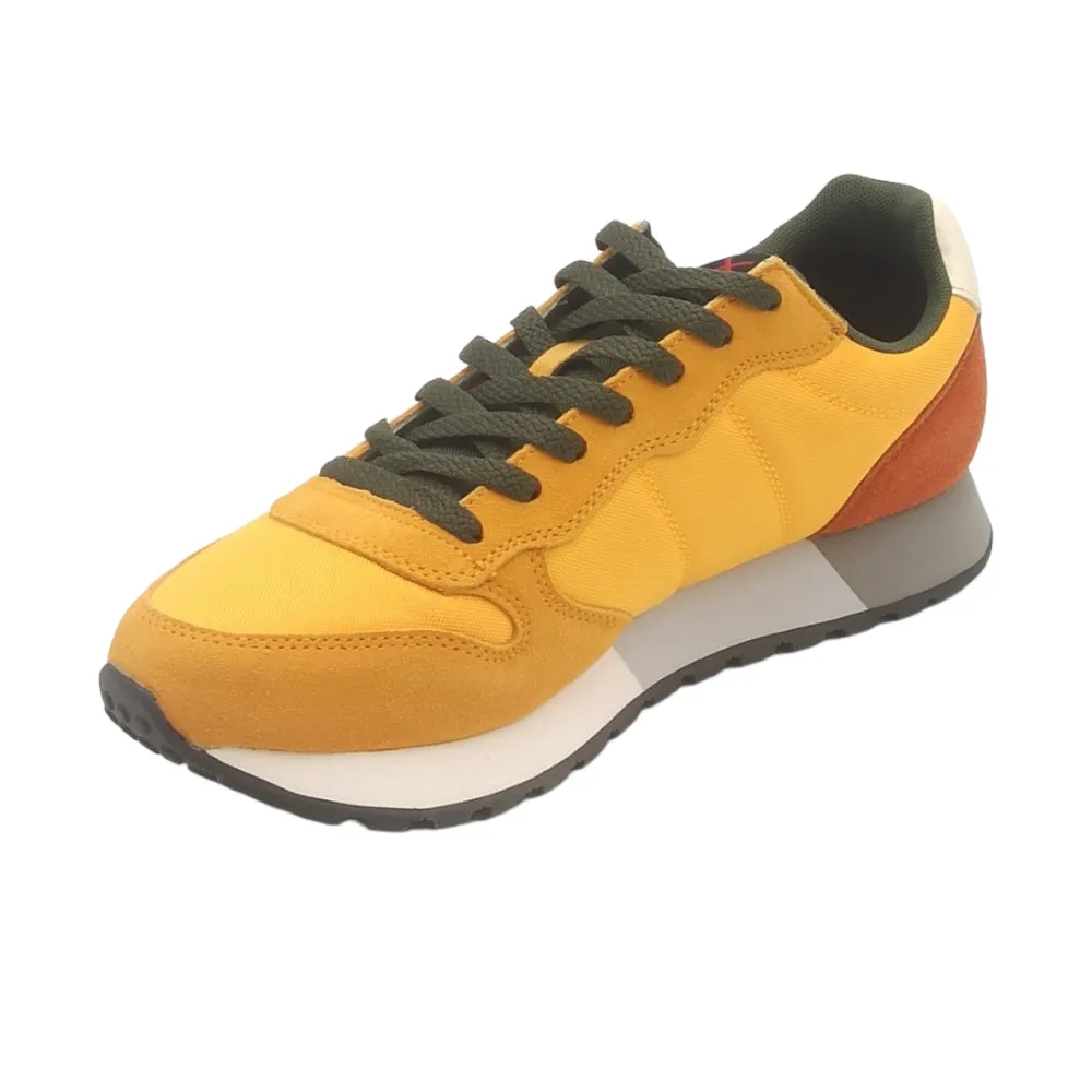 Sneaker uomo sun68 Z43113 Jaki basic giallo