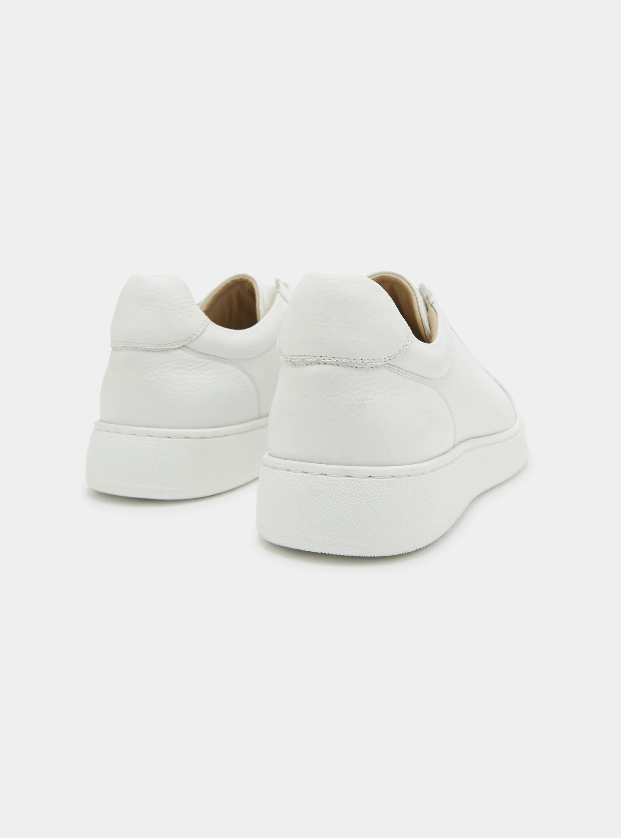 Sneakers in nappa martellata