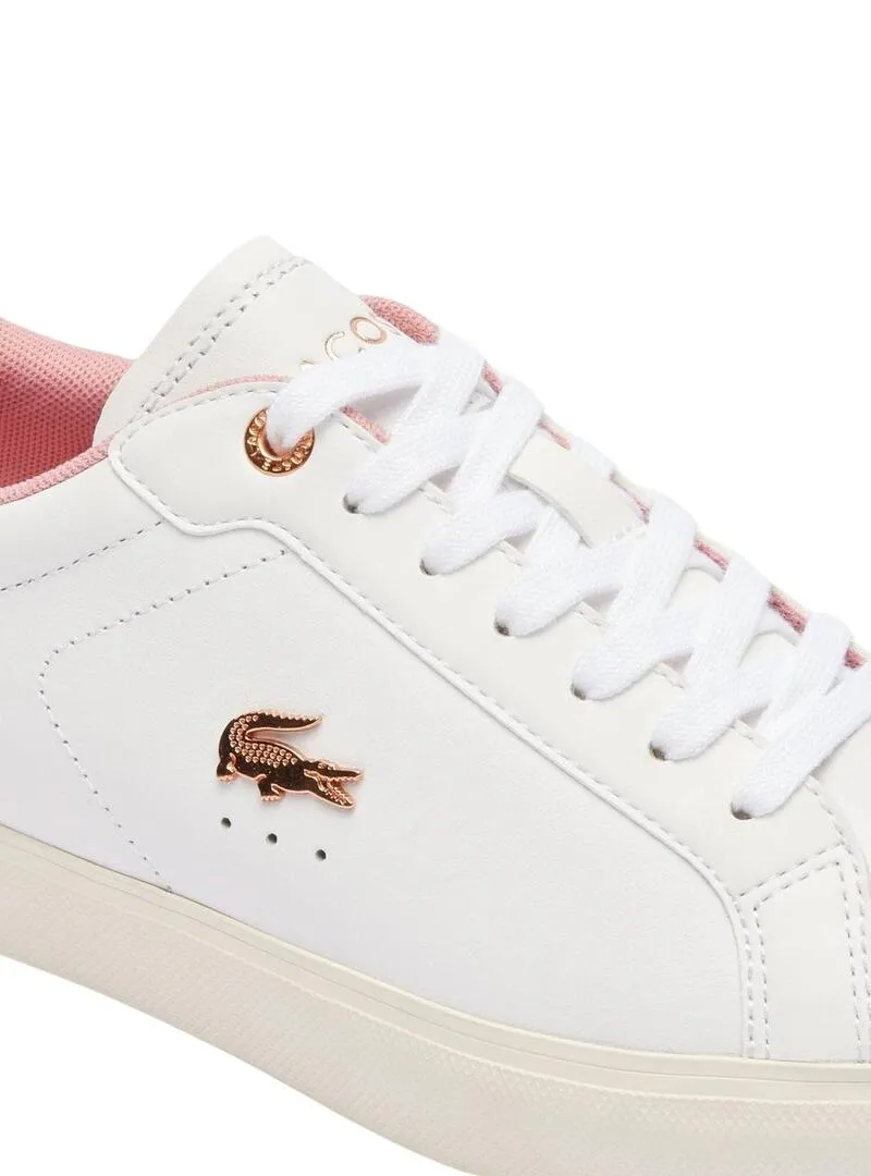 Sneakers Lacoste Powercourt Bianco per Donna
