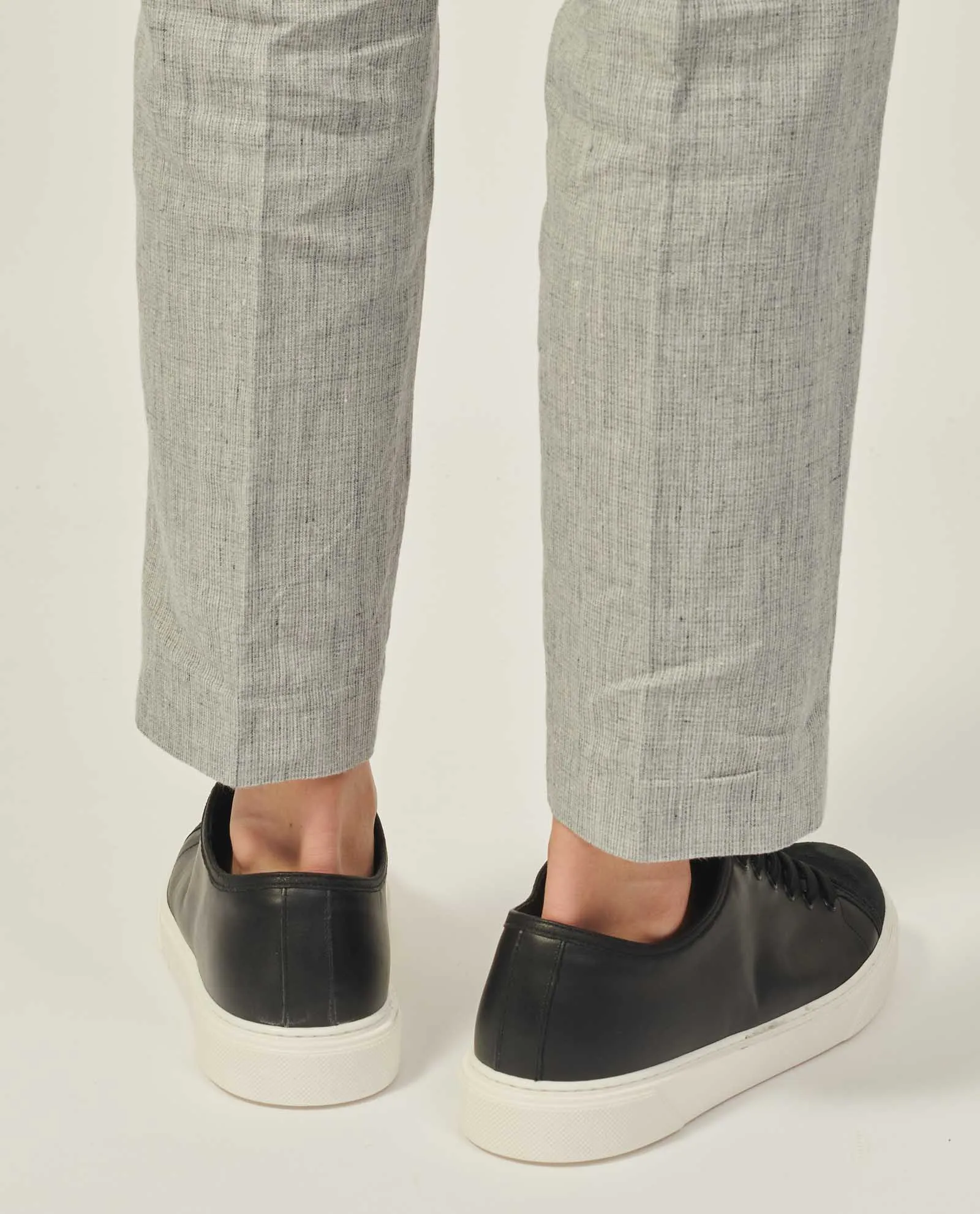 Sneakers uomo Gazzarrini nere in pelle