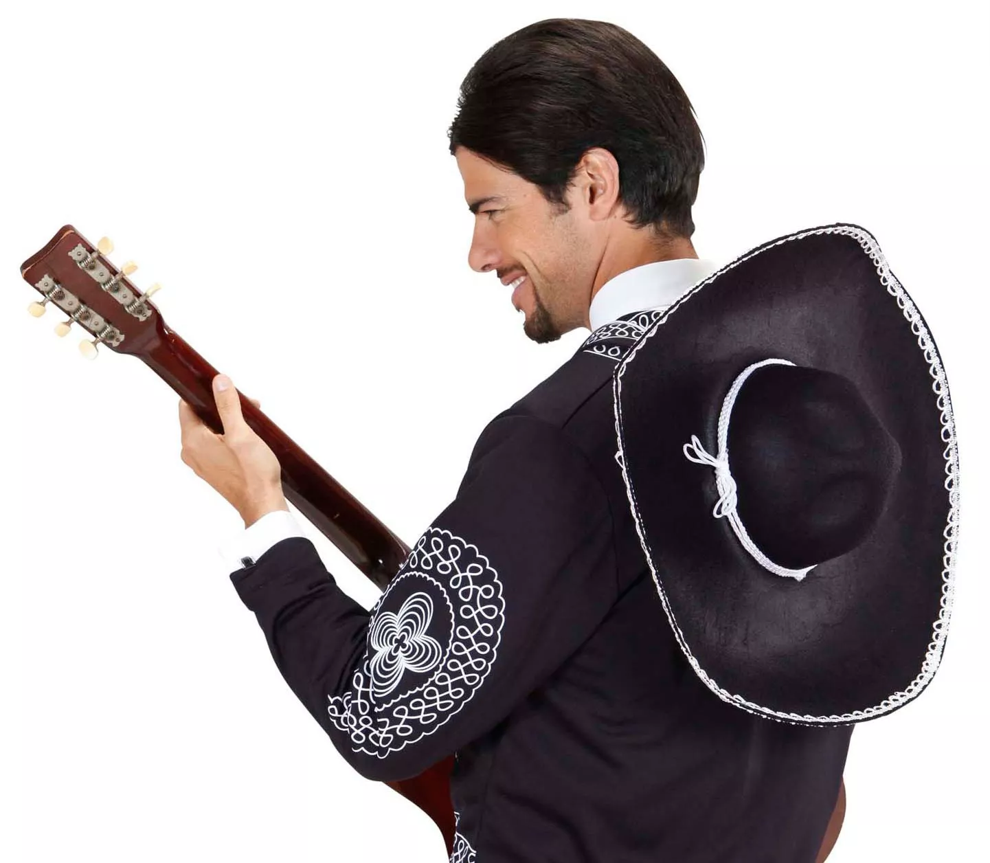 Sombrero nero feltro