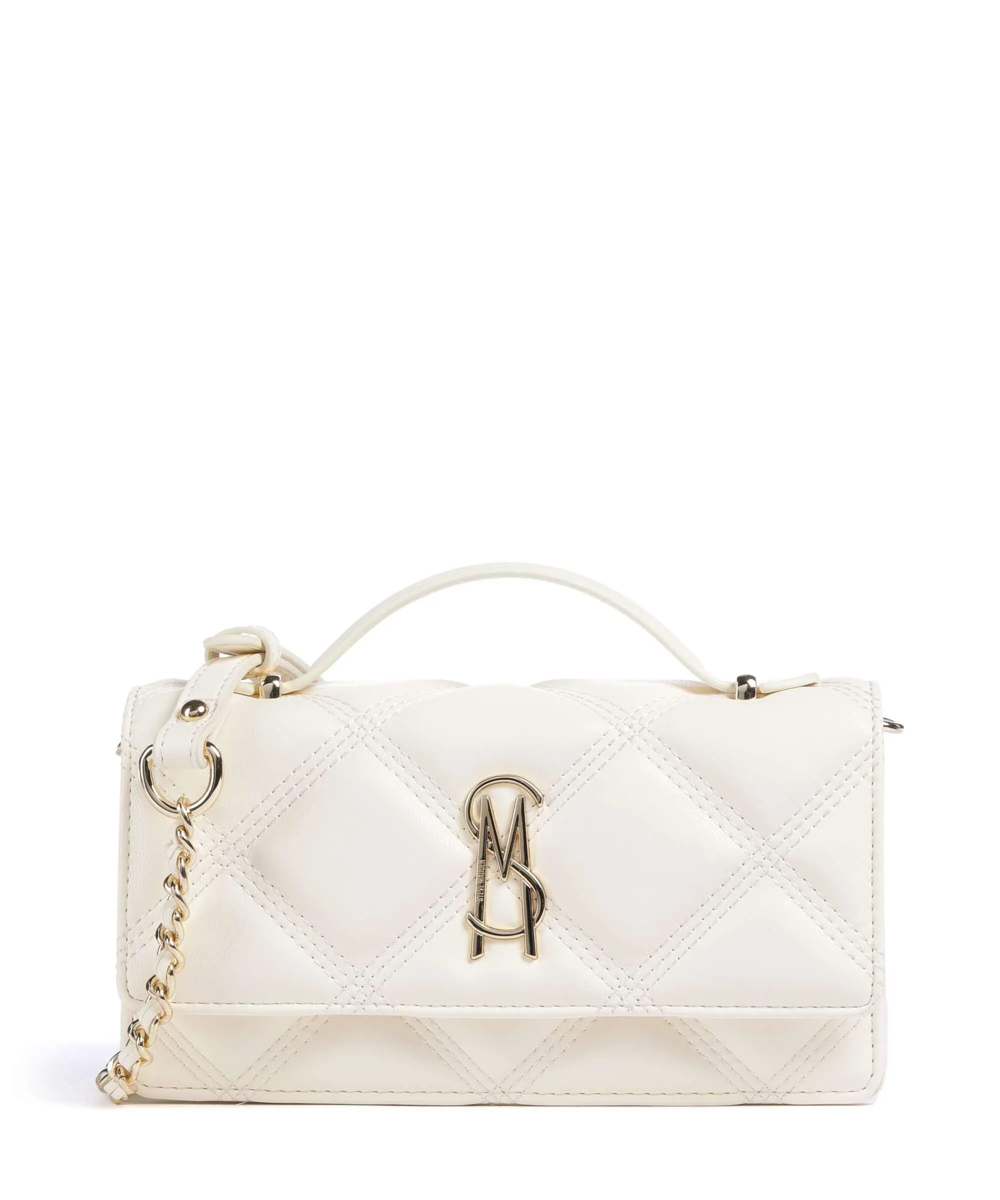  Steve Madden BJEFFA Borsa a tracolla pelle sintetica crema  