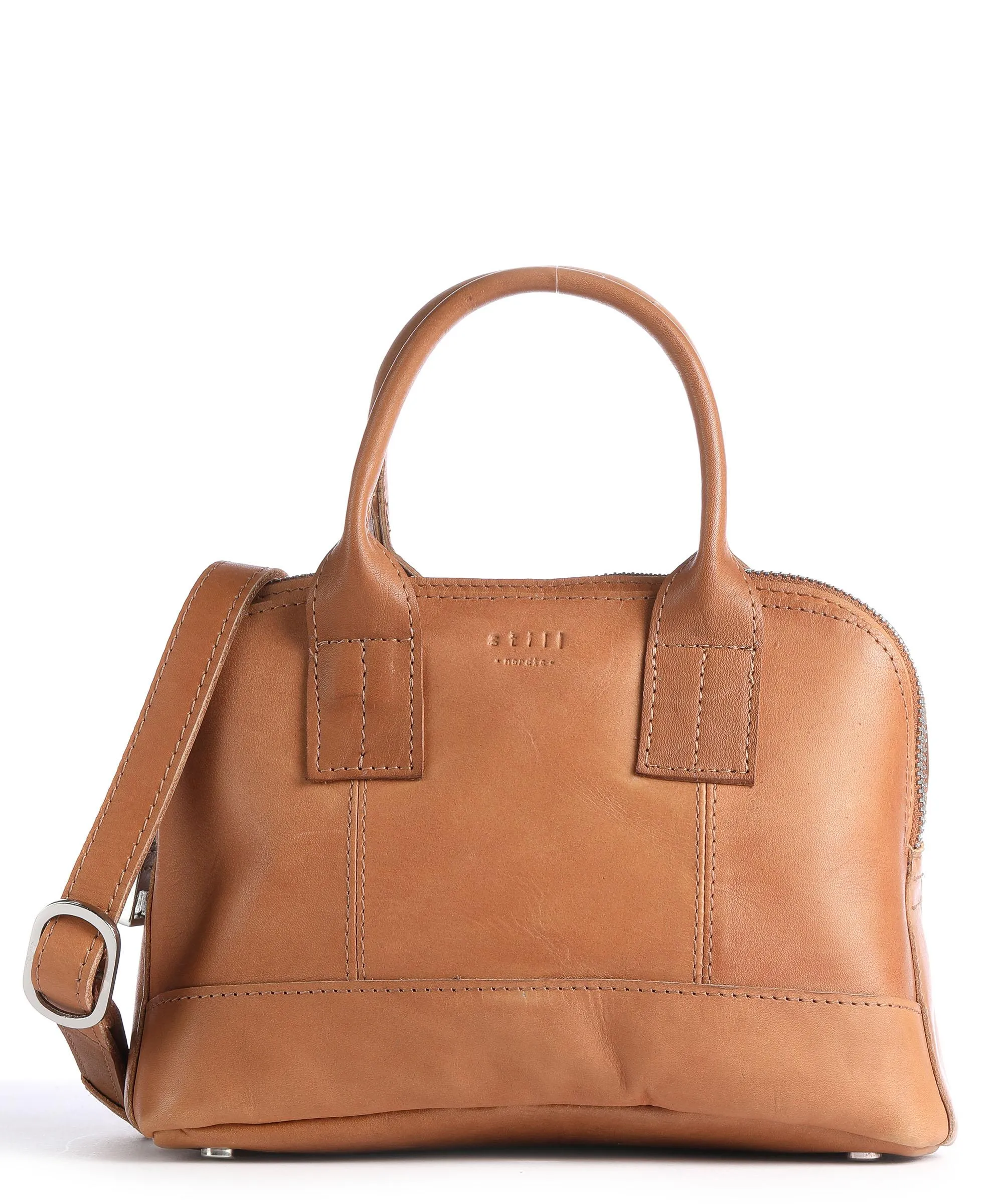  Still Nordic Petra Petra Borsa a mano pelle a grana fine marrone chiaro  