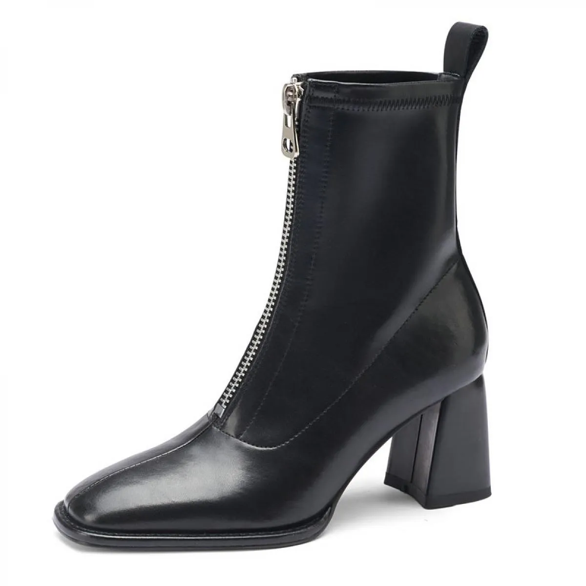 Stivaletti da donna casual in vera pelle Stivaletti da donna in vera pelle genuini