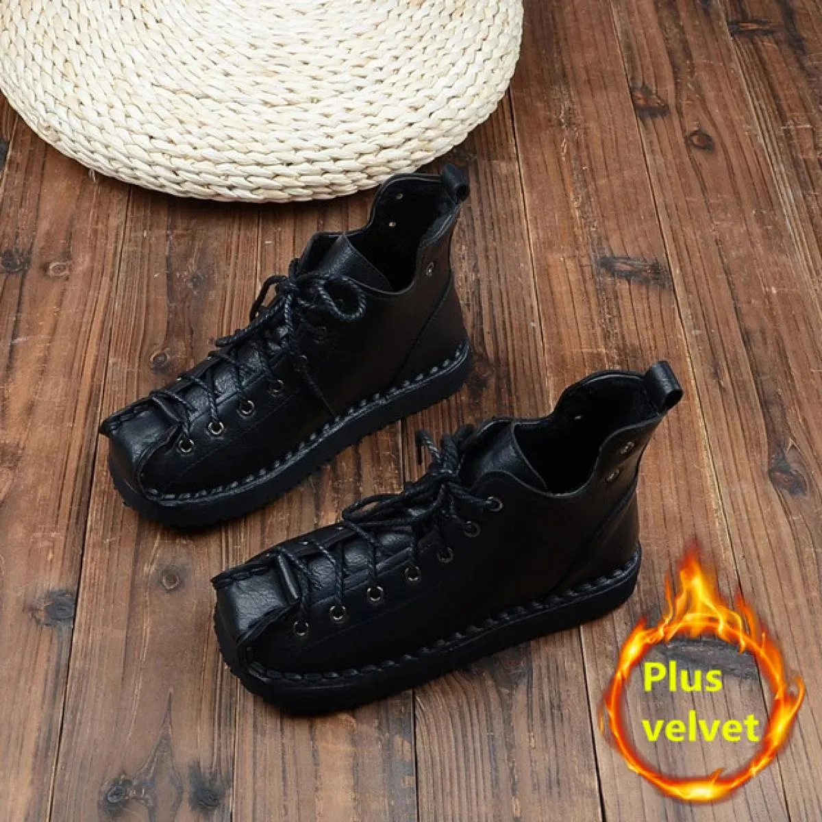 Stivaletti da donna Stivaletti da donna Scarpe da donna Stivali Mori Yafukano stile retrò