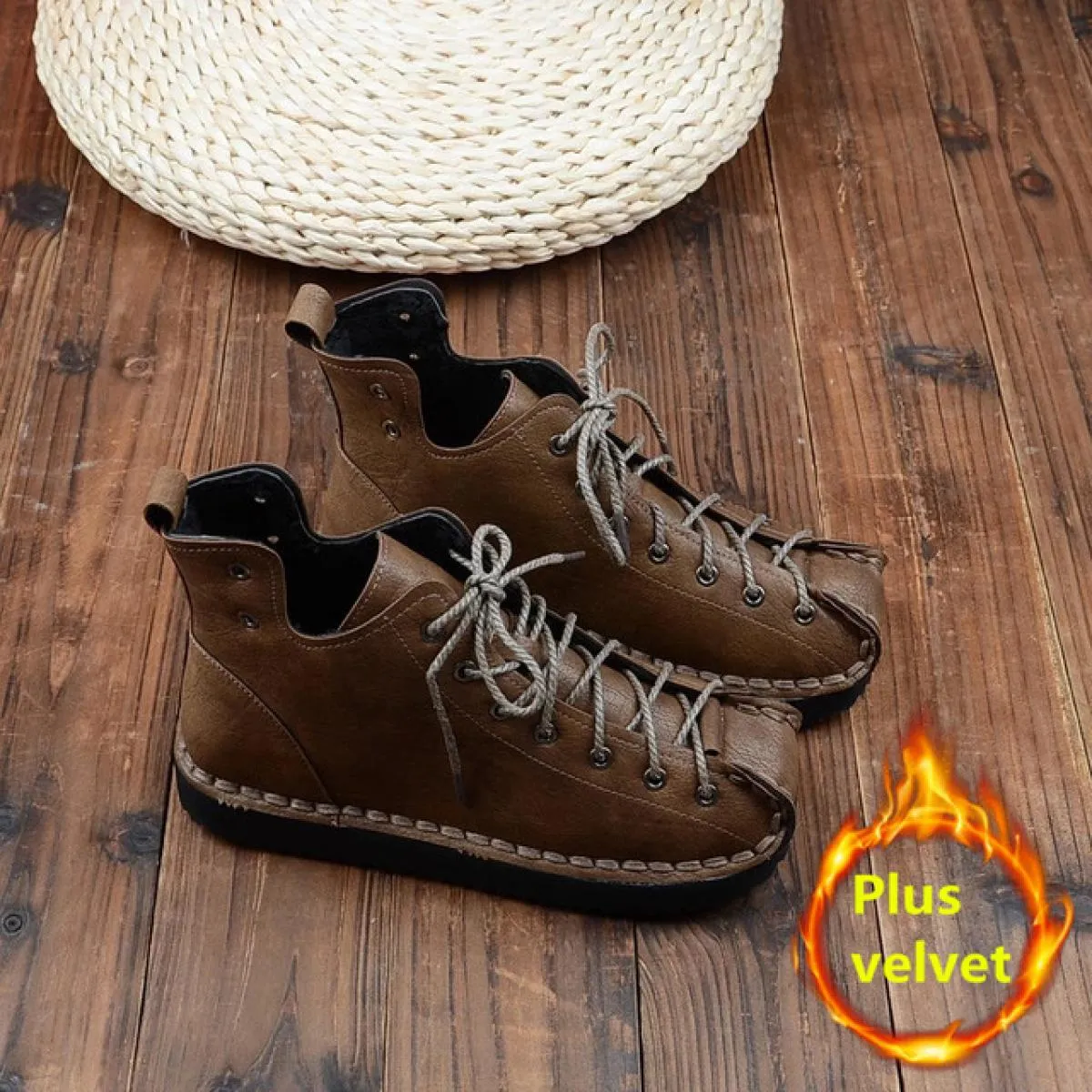 Stivaletti da donna Stivaletti da donna Scarpe da donna Stivali Mori Yafukano stile retrò