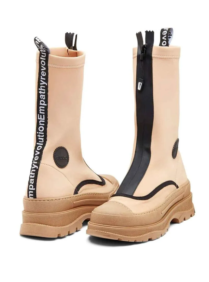 Stivali Duuo Scuba Beige per Donna