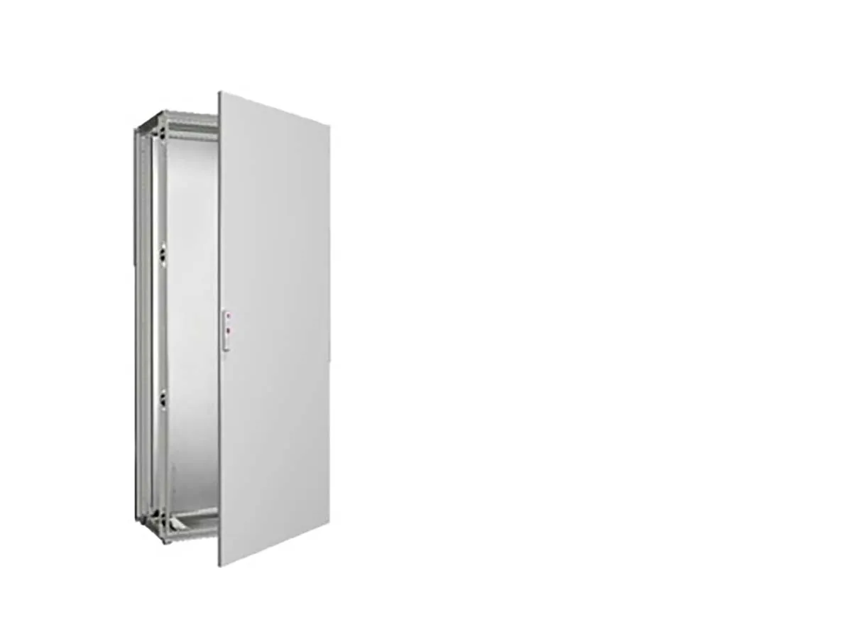 Supporto da pavimento Rittal, porta singola, in Lamiera d'acciaio, RAL 7035, 799 x 408 x 1808mm, IP55