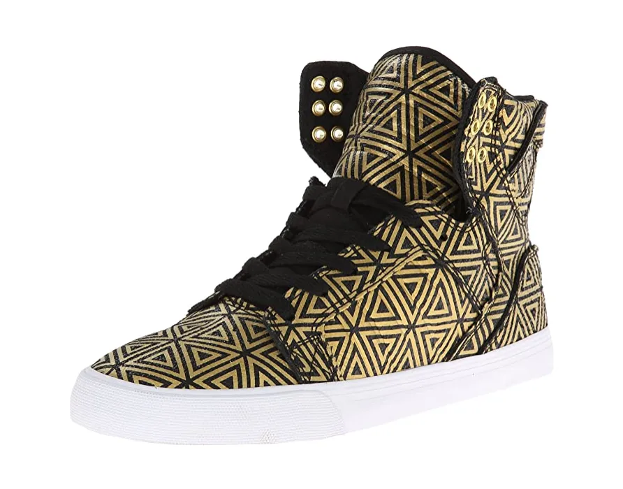Supra scapra women's sneakers Skytop SW18031 gold