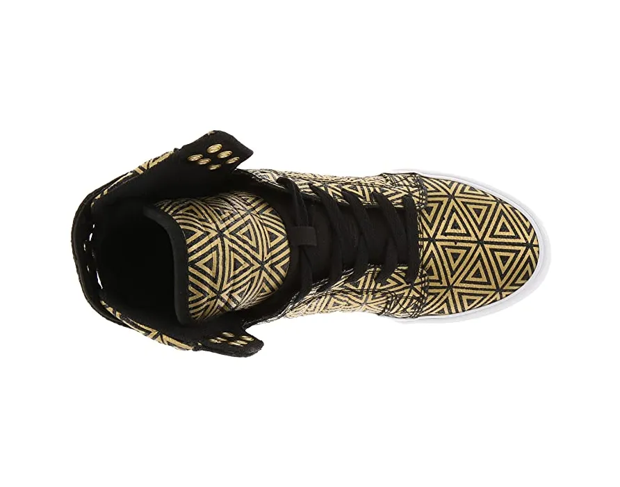 Supra scapra women's sneakers Skytop SW18031 gold