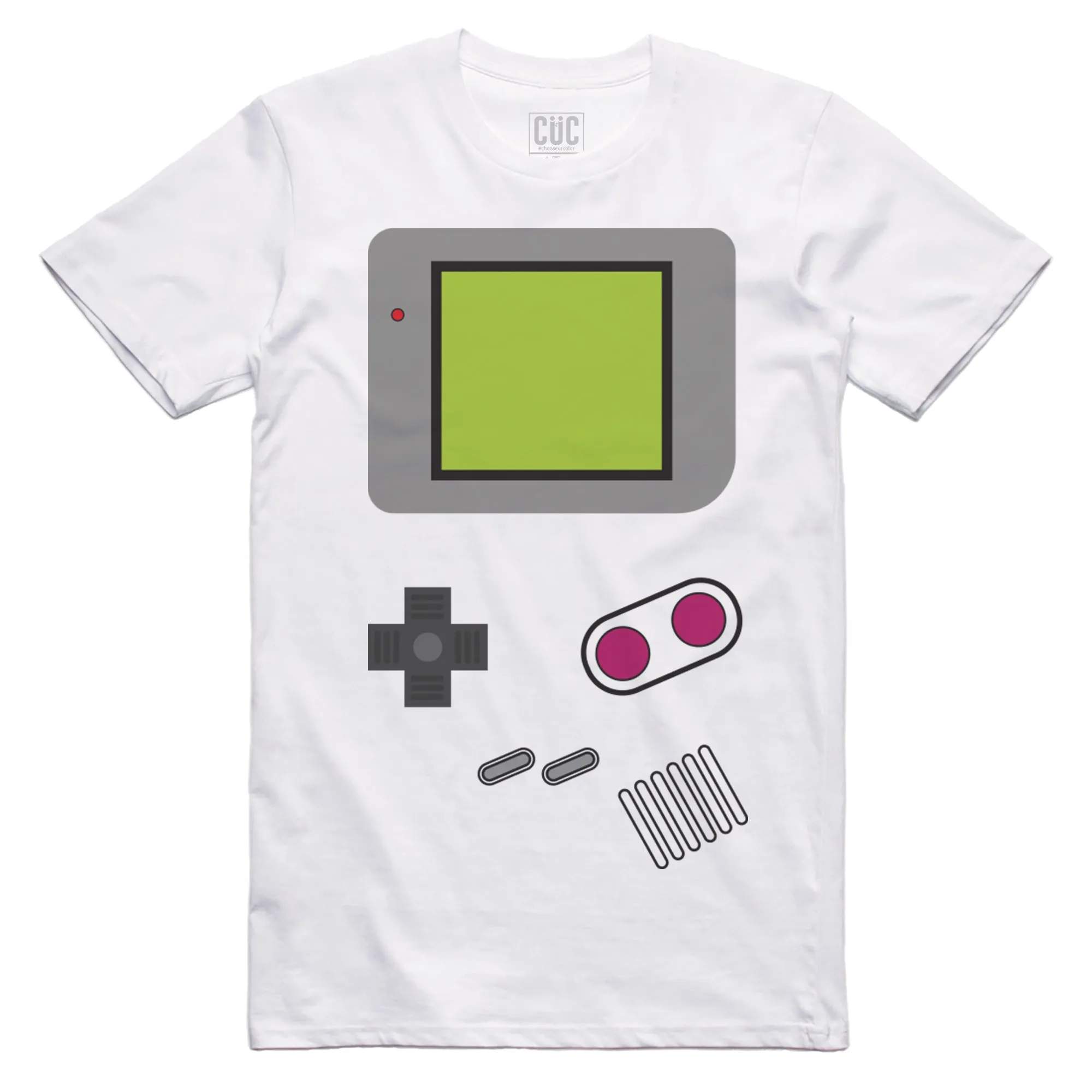 T-Shirt Game Boy pad joystick maglia divertente nerd #chooseurcolor