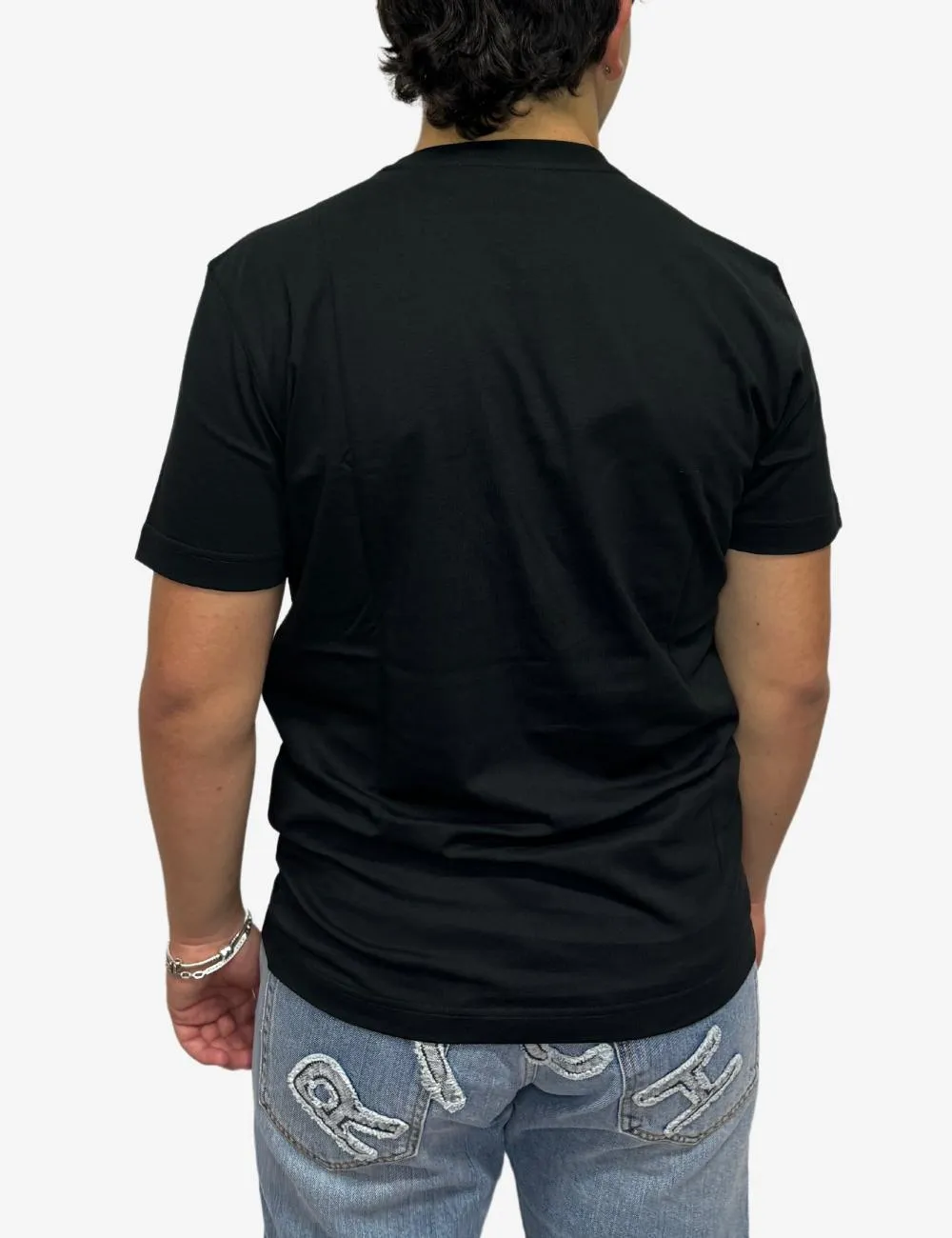 T-Shirt John Richmond con logo uomo