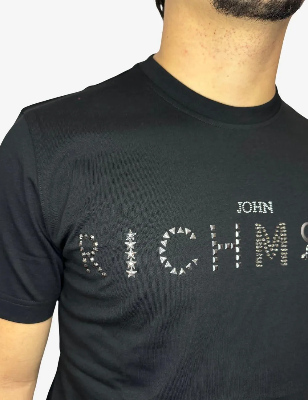 T-Shirt John Richmond con logo uomo