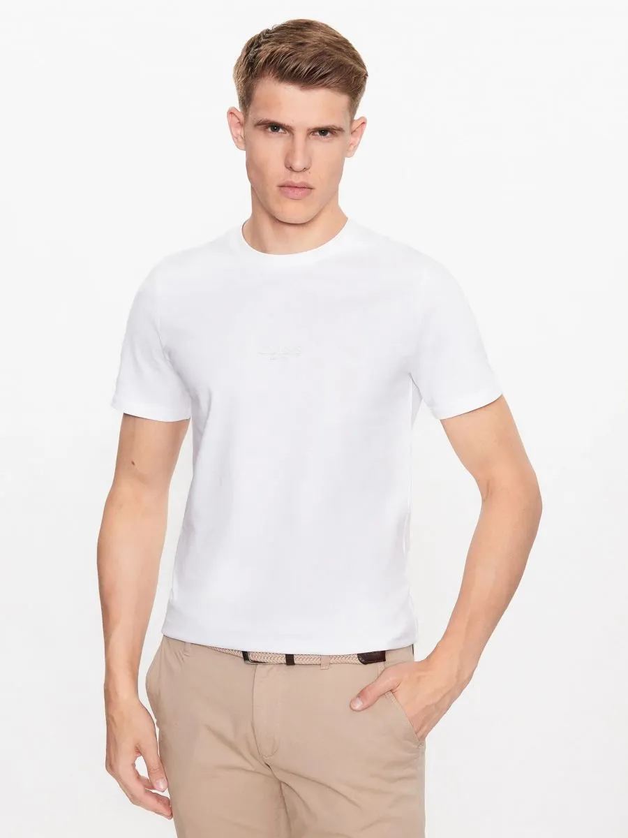 T-SHIRT Uomo GUESS M2YI72 I3Z14 AIDY G011 PURE WHITE
