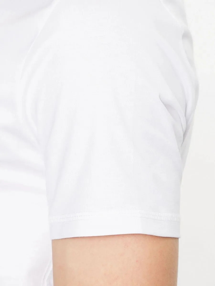 T-SHIRT Uomo GUESS M2YI72 I3Z14 AIDY G011 PURE WHITE