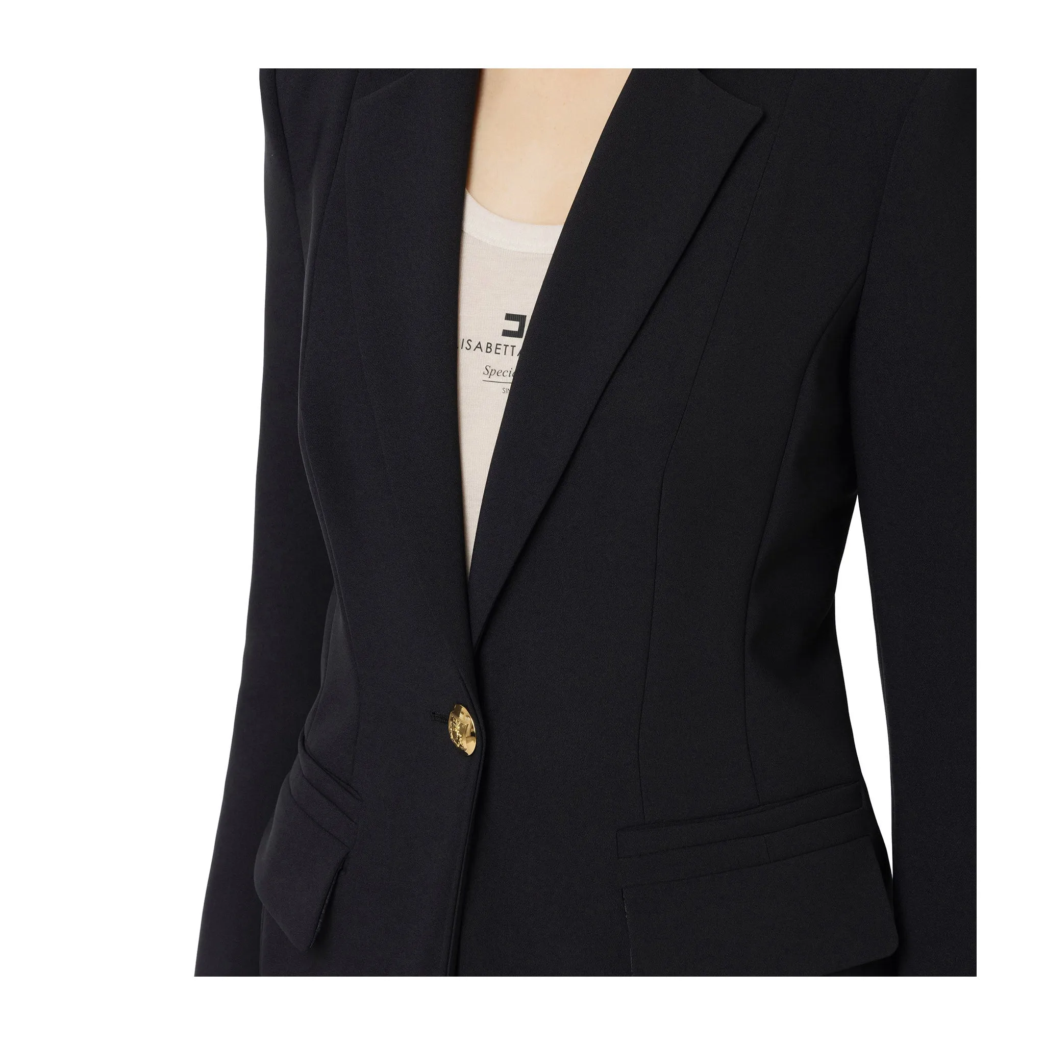 Tailleur Donna slim fit Nero