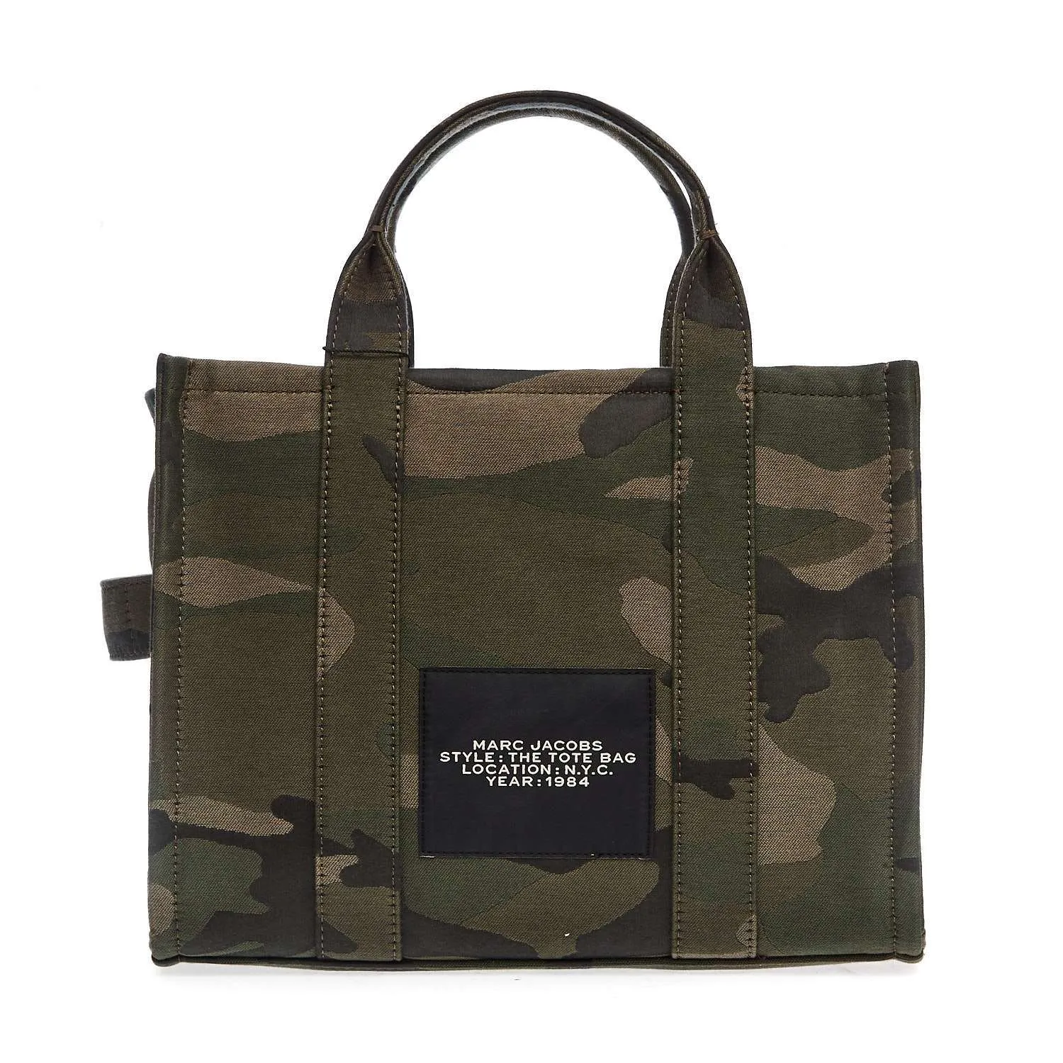 The Camo Jacquard Medium Tote Bag