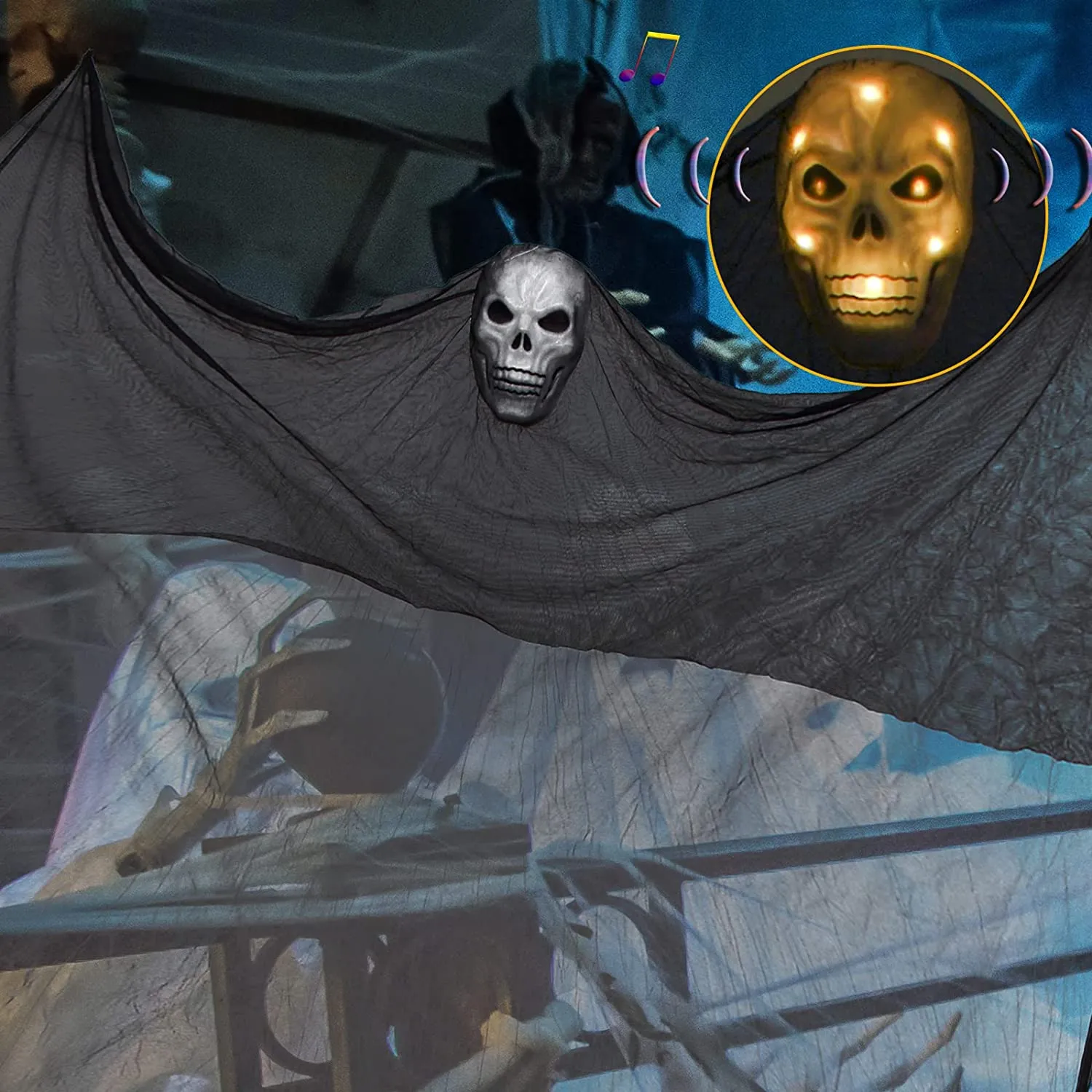 ThinkMax Halloween appeso fantasma decorazione