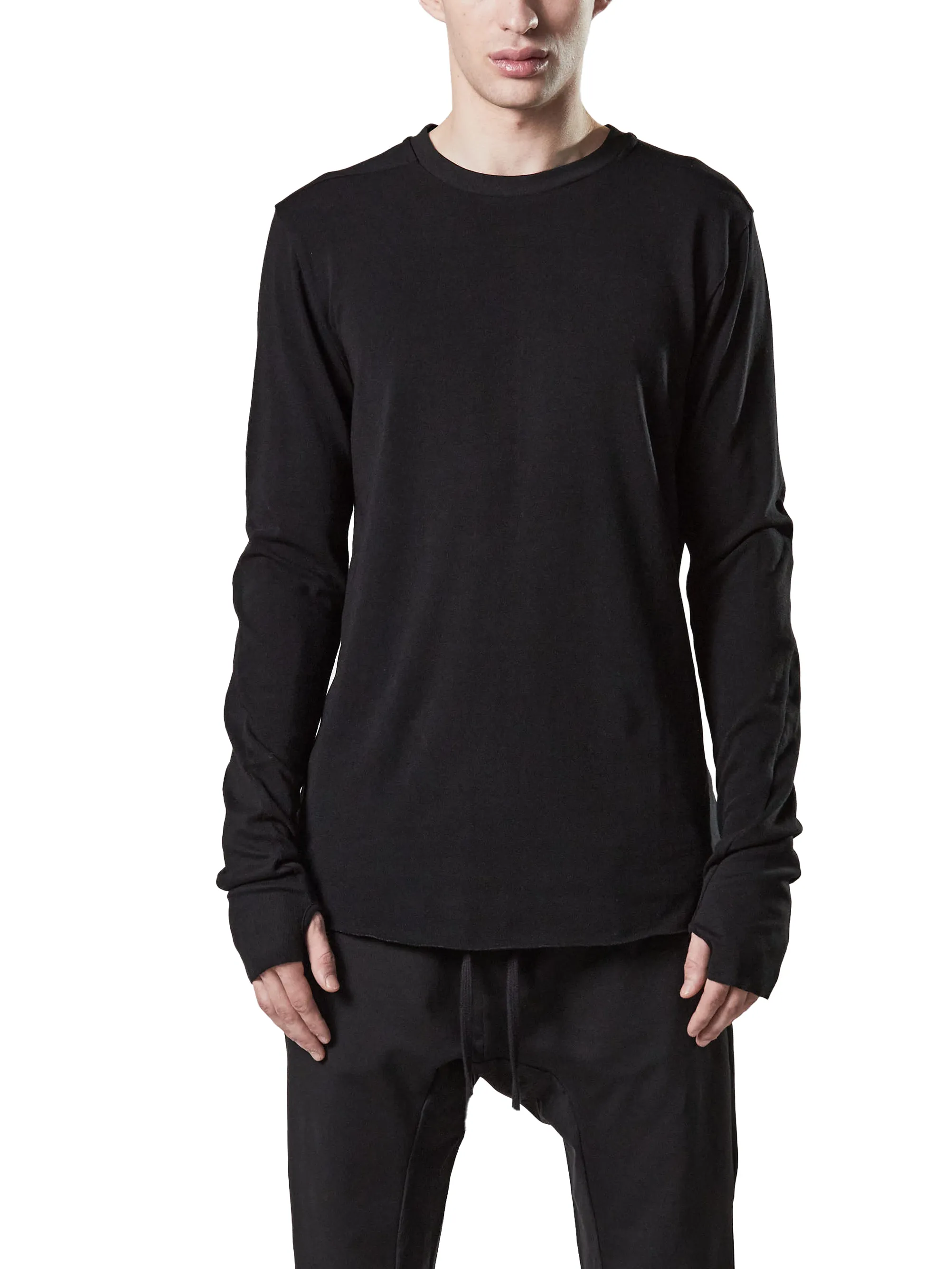 THOM KROM  T-SHIRT M/L IN COTONE 