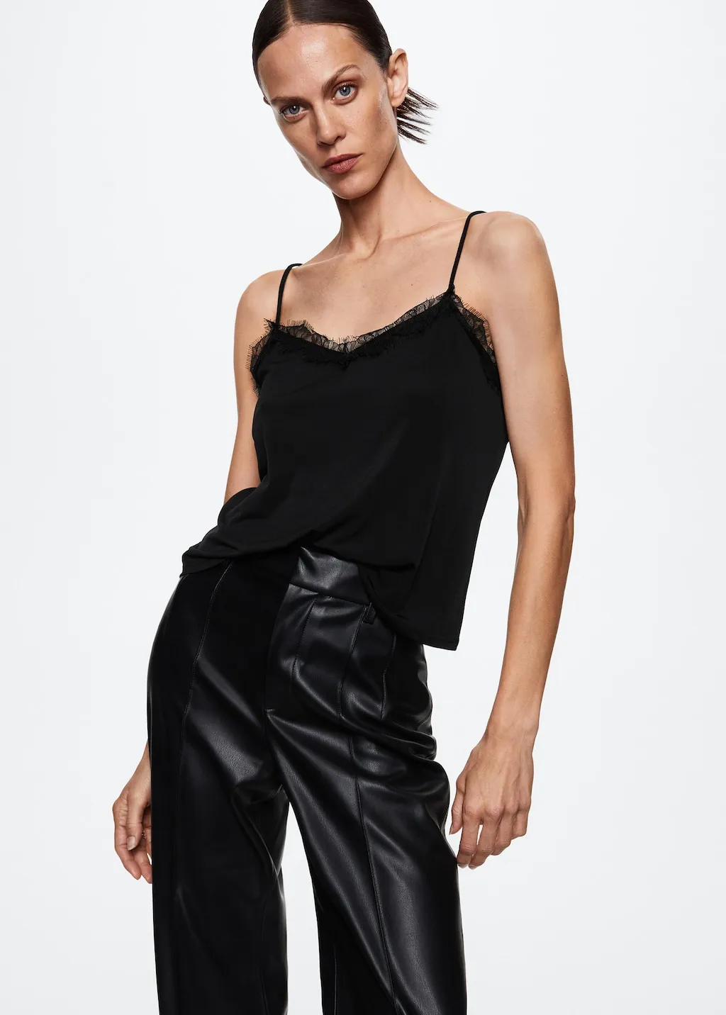 Top sottoveste pizzo