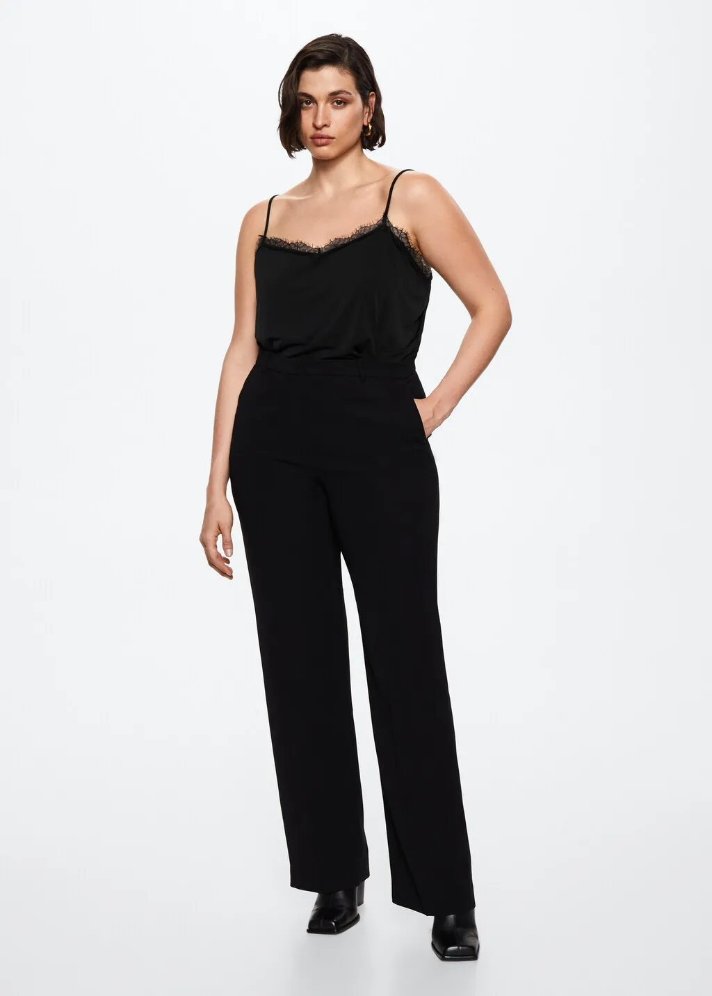 Top sottoveste pizzo