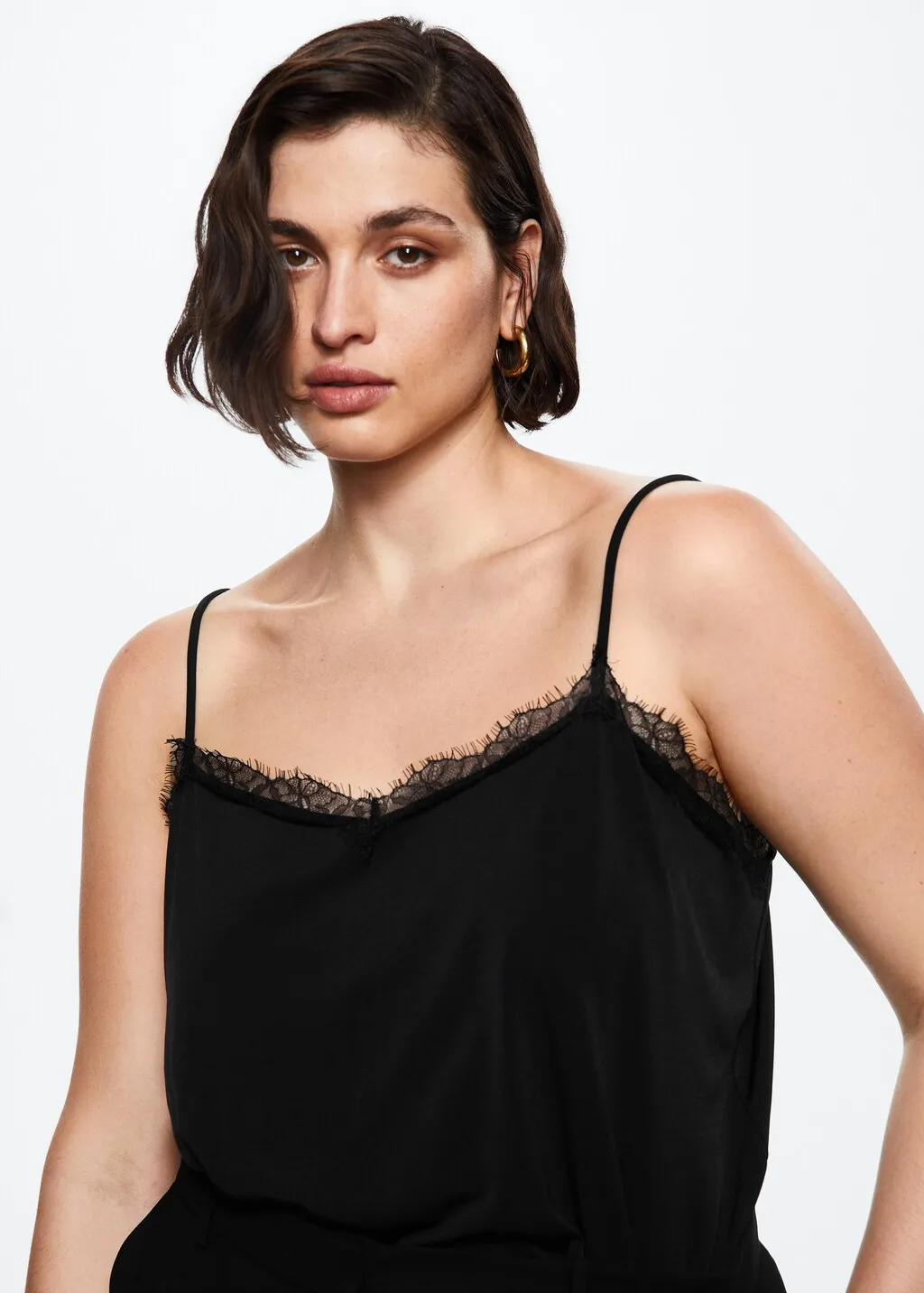 Top sottoveste pizzo