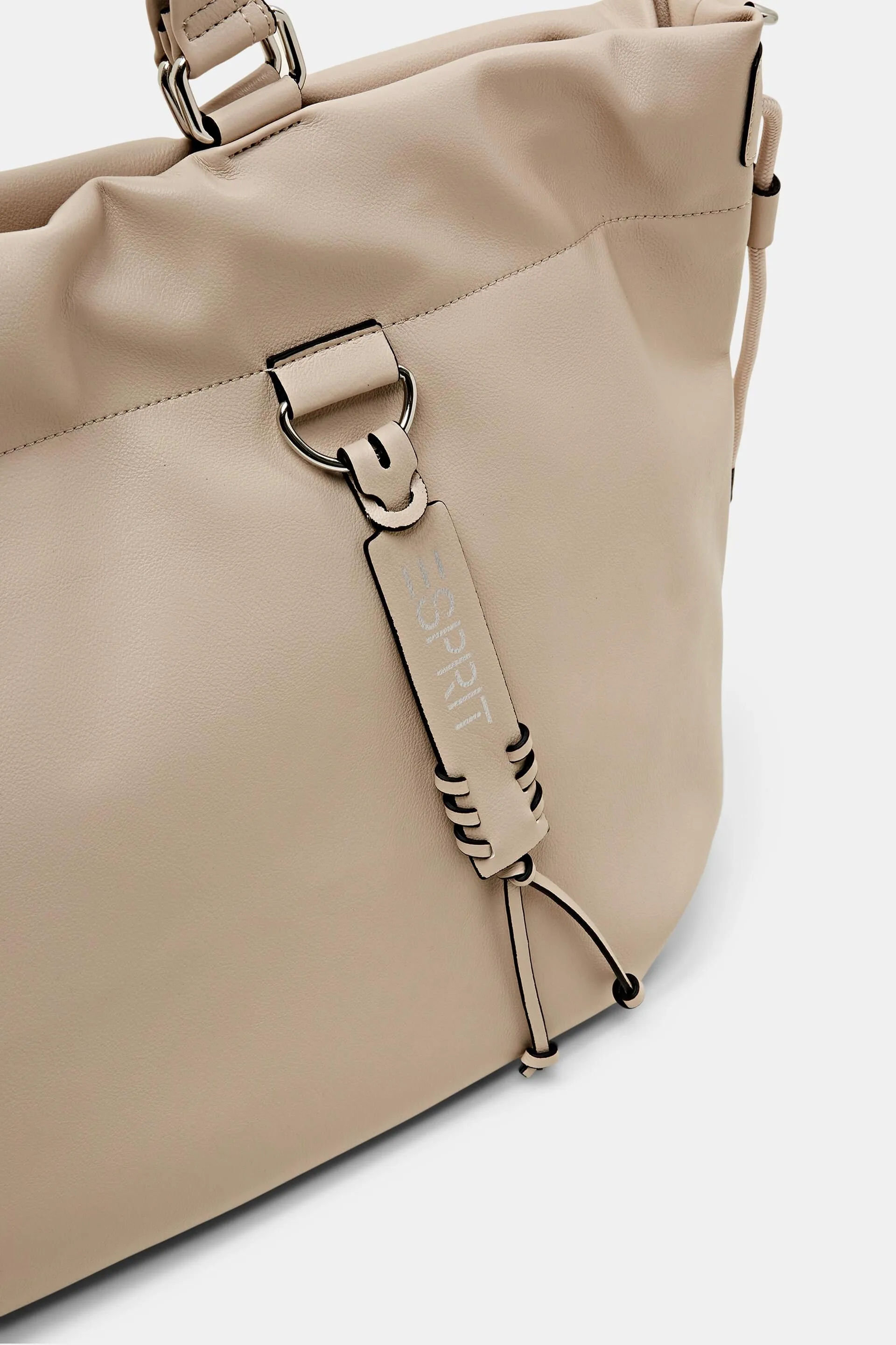 Tote bag di grandi dimensioni in similpelle