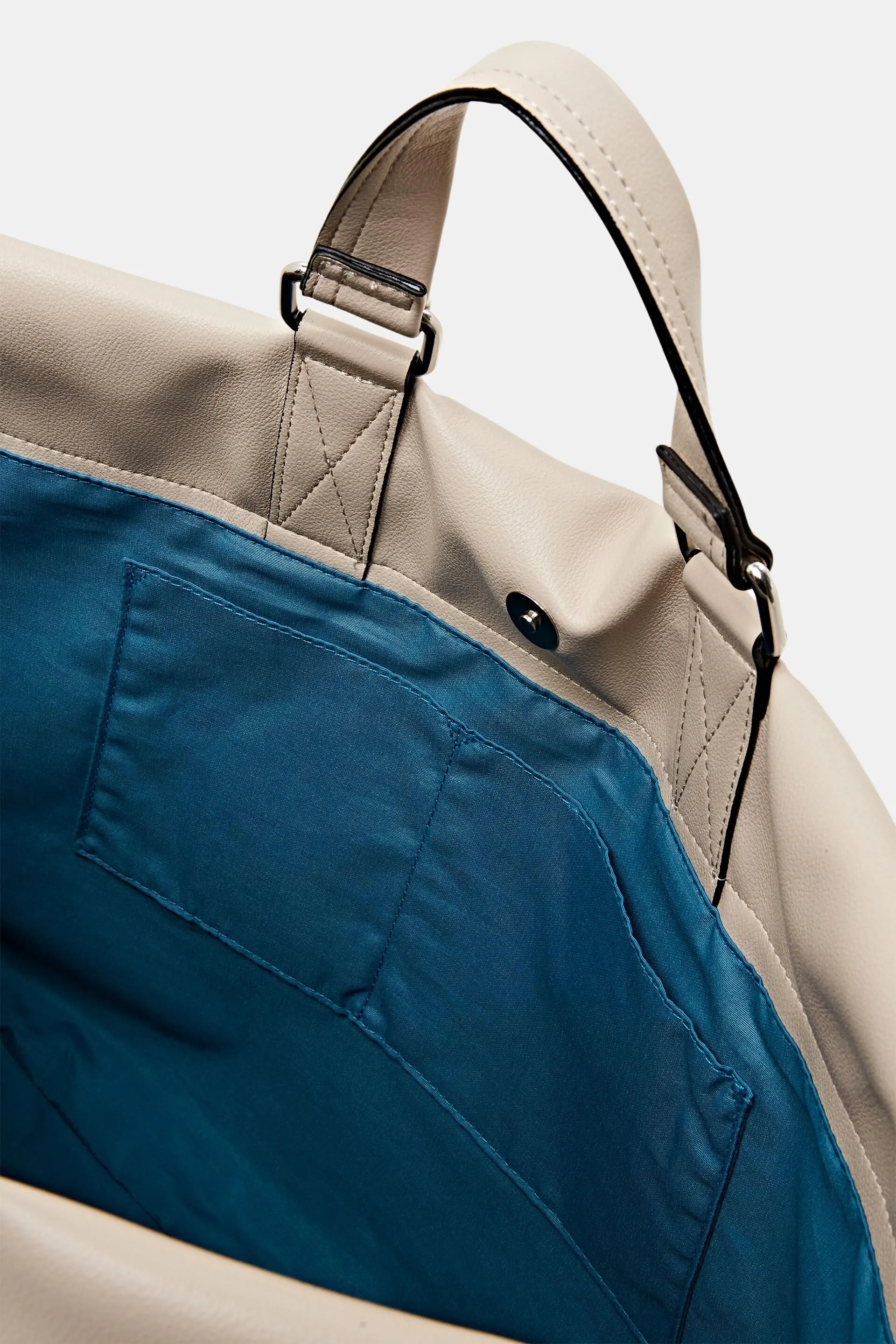 Tote bag di grandi dimensioni in similpelle