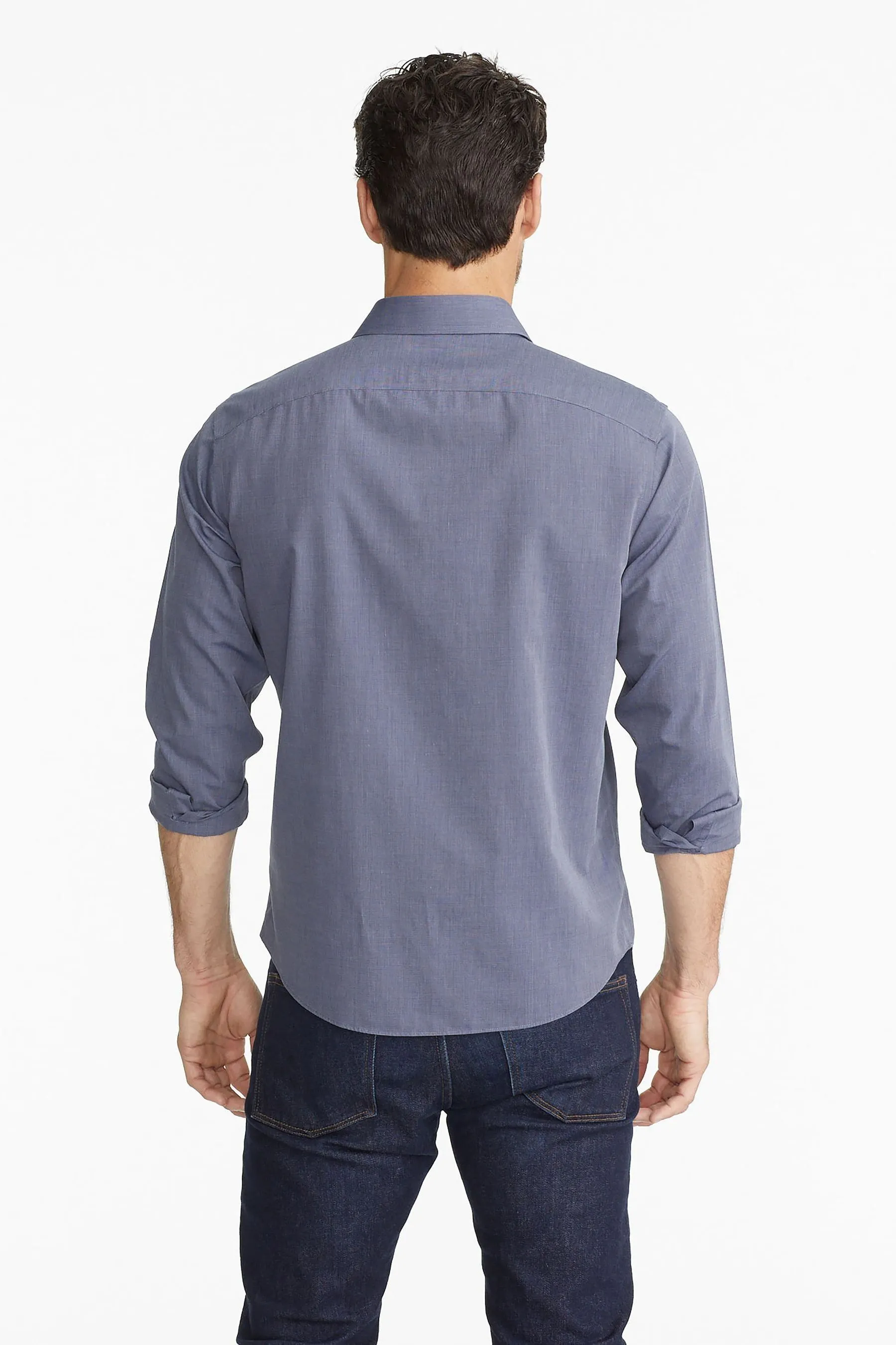 UnTuckIt regolare - Vestibilità: 100% Cotone Camicia Orville Senza Pieghe    