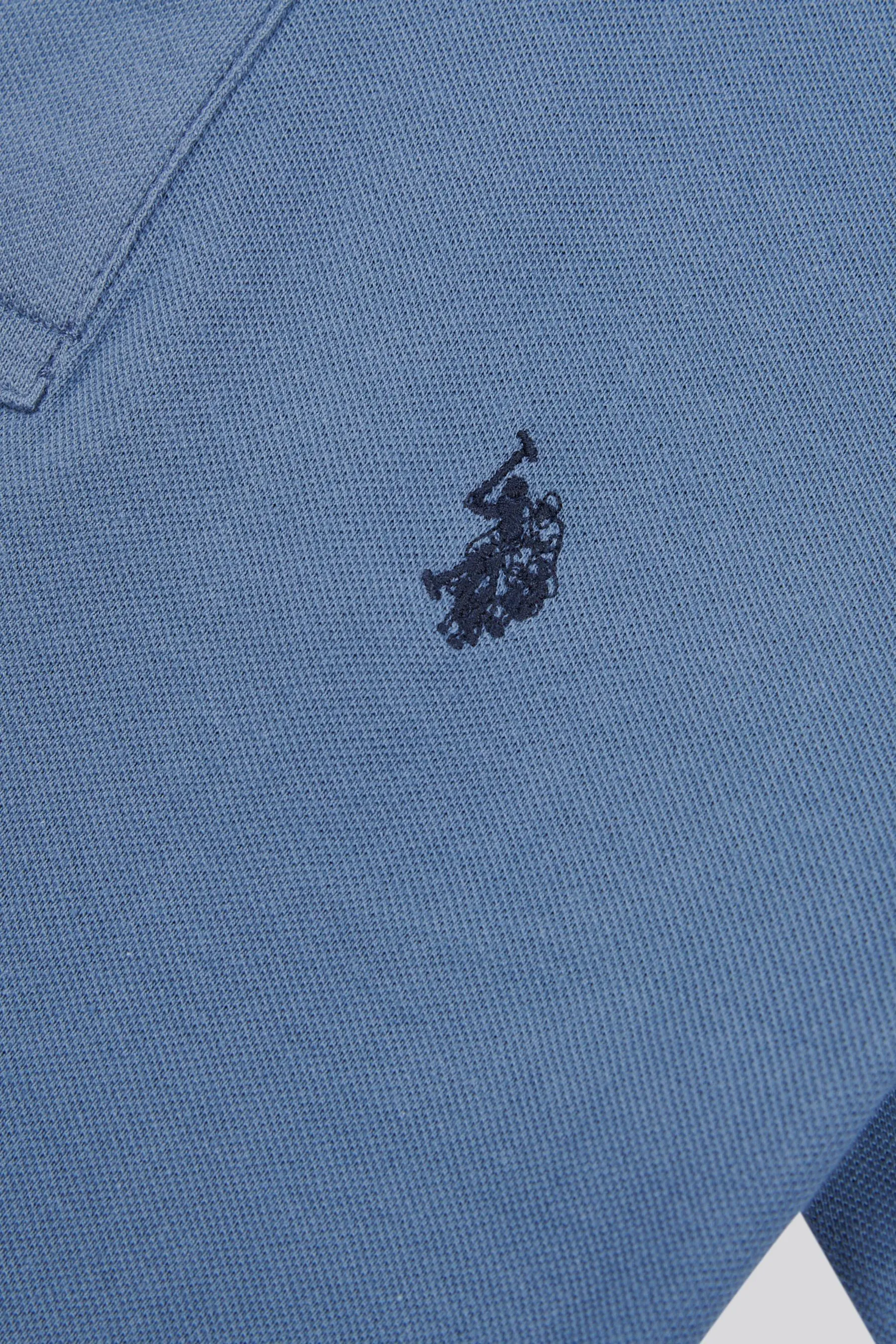 U.S. Polo Assn. Double Horsemen Boys Pique Polo Shirt    
