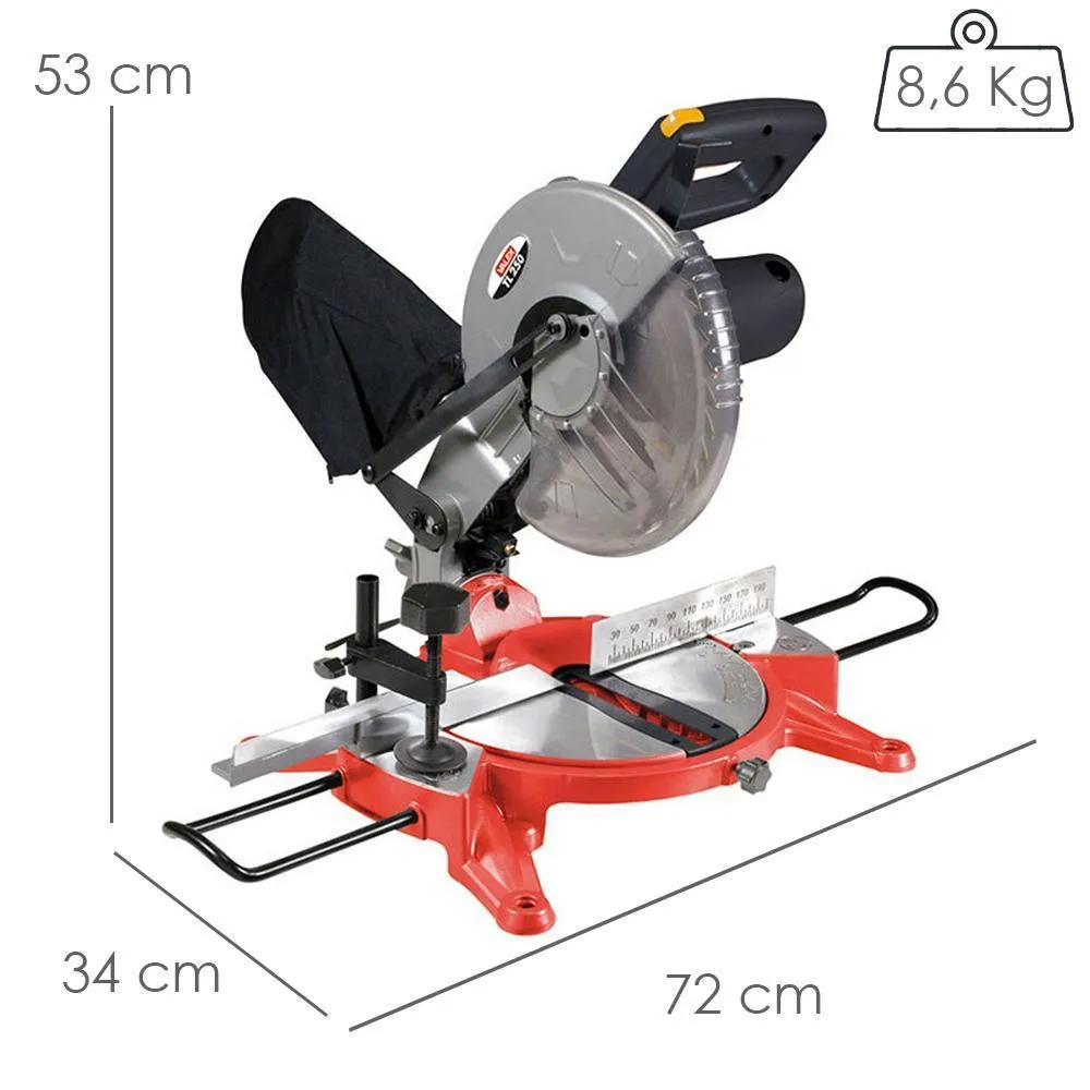 VALEX - Troncatrice per legno TL250 250mm 1800W 