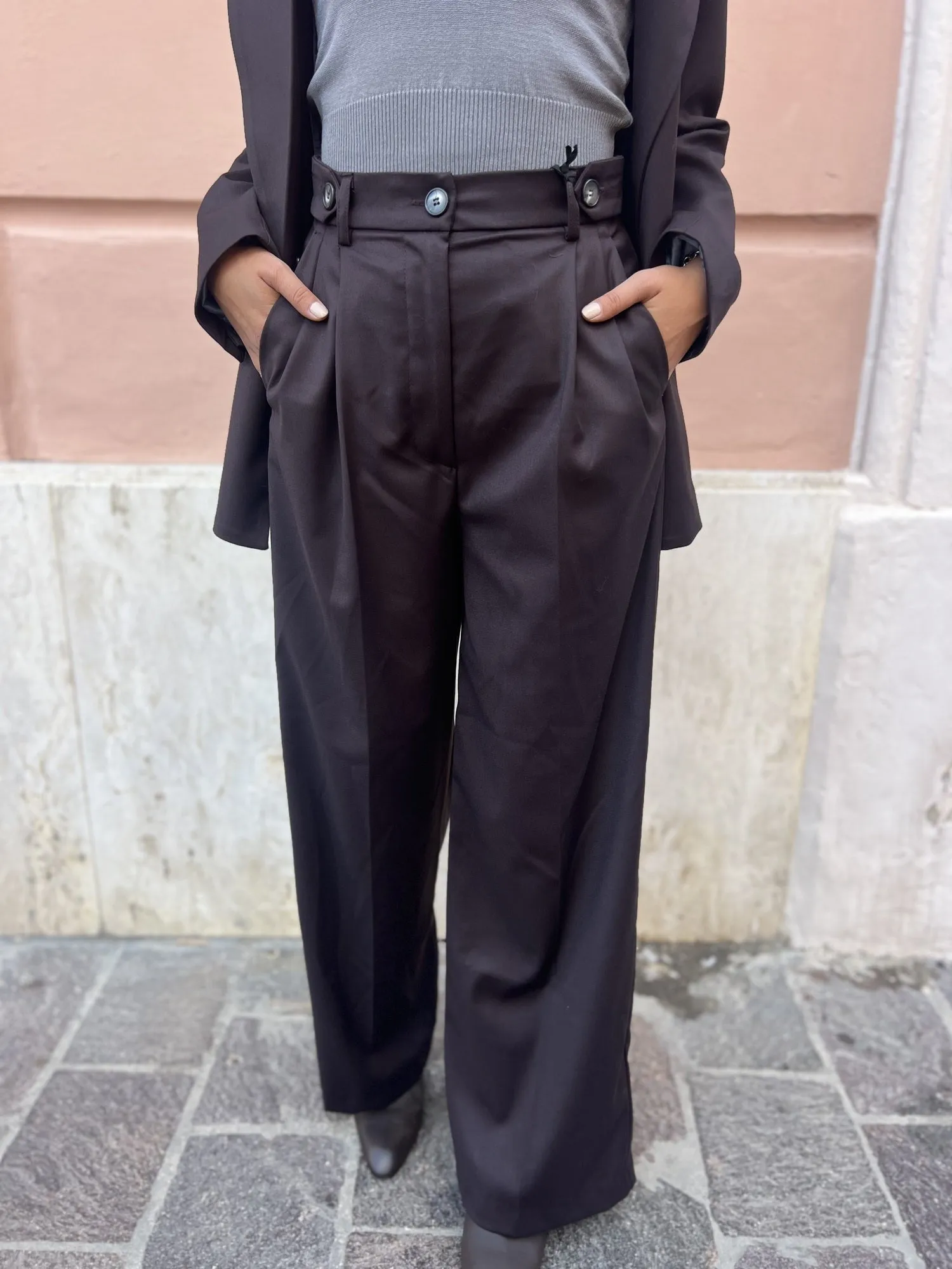 VICOLO PANTALONE CON PENCES DONNA