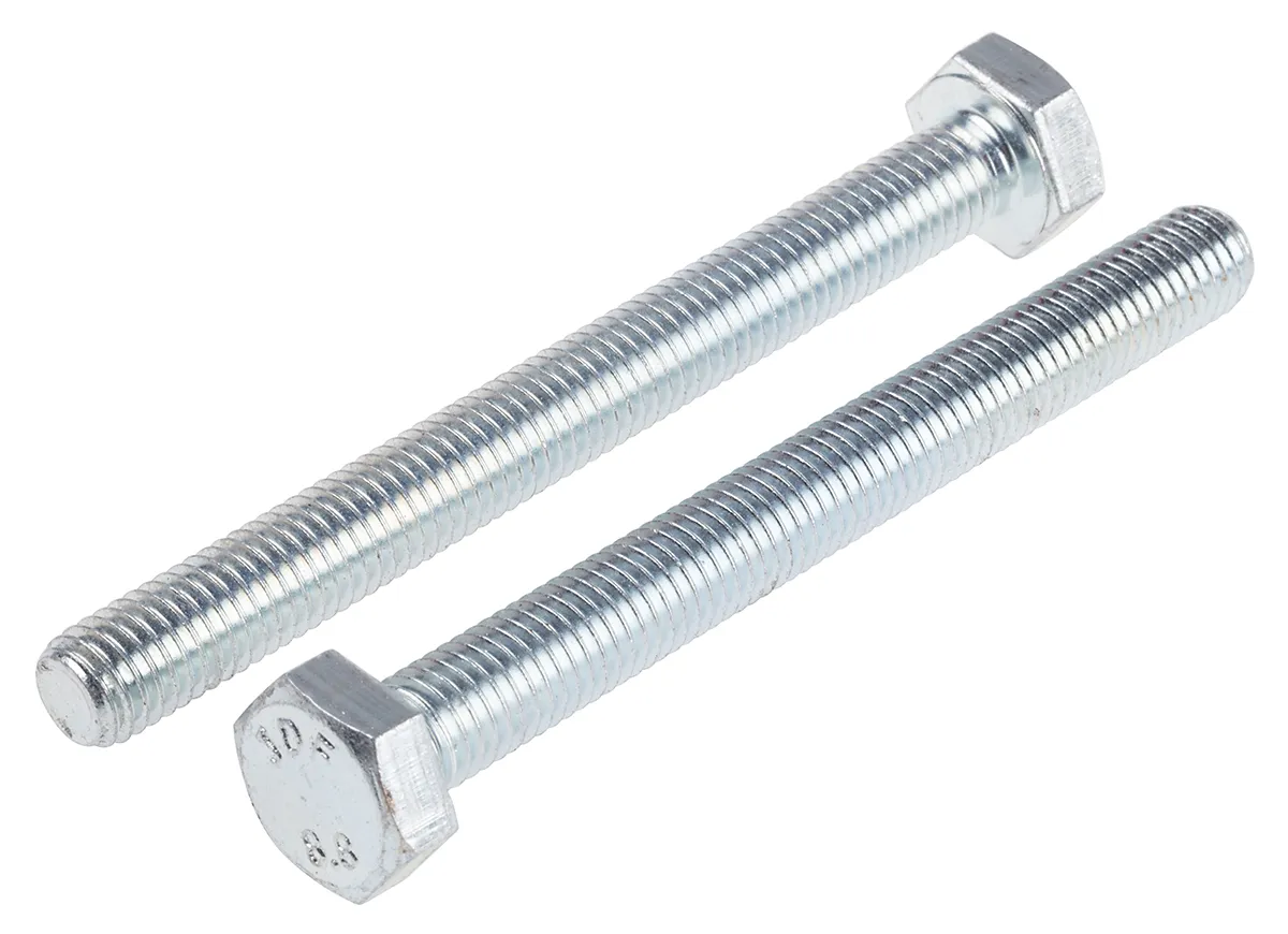 Vite metrica RS PRO in Acciaio  ad alta resistenza, M10 x 100.0mm